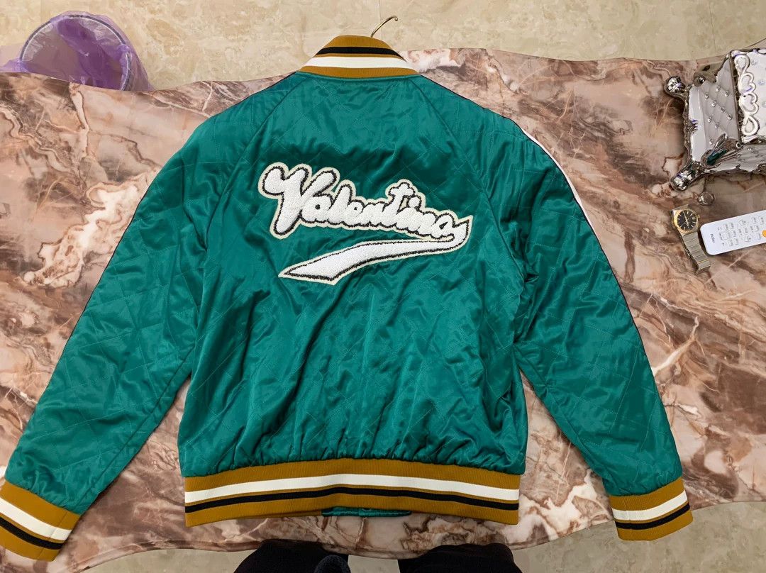 Valentino Valentino Men's Beaded 2 & Text 3D Silk Jacket Size 50 Size US M / EU 48-50 / 2 - 4 Thumbnail