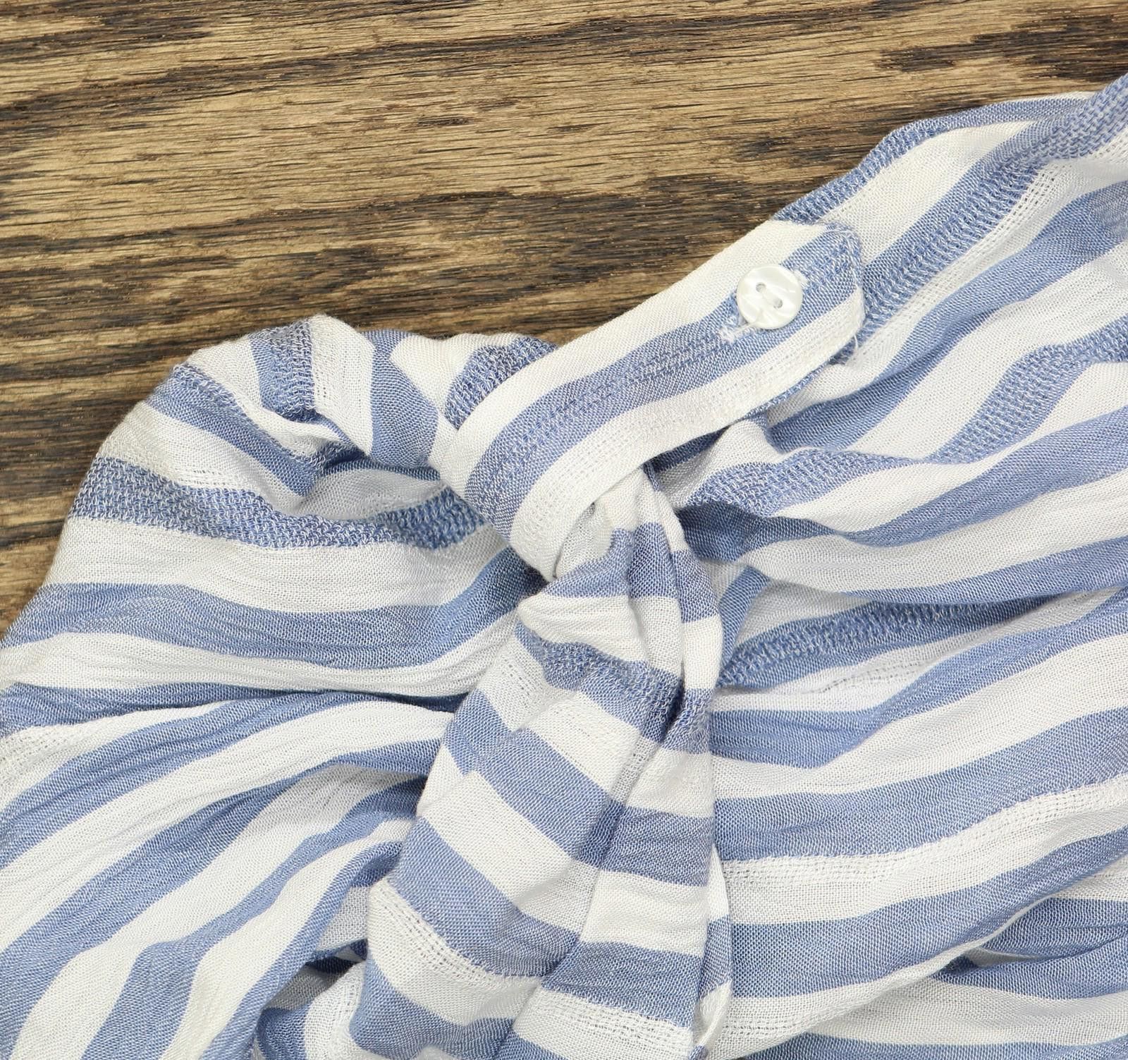 Other Nwt Raviya Size Tunic Shirt Swim Cover-up Blue / White 1x Size ONE SIZE - 6 Thumbnail