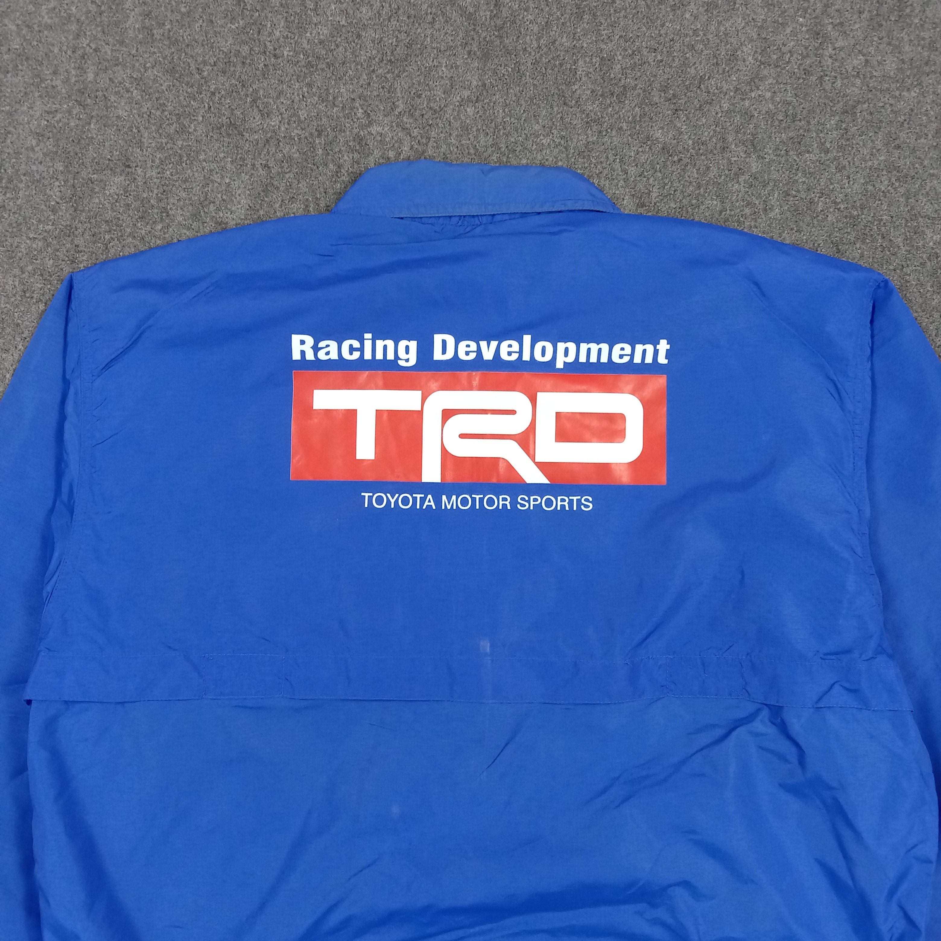 Japanese Brand TRD Toyota Japanaese Racing Custom Logo Thin Jacket C281N7 Size US L / EU 52-54 / 3 - 2 Thumbnail