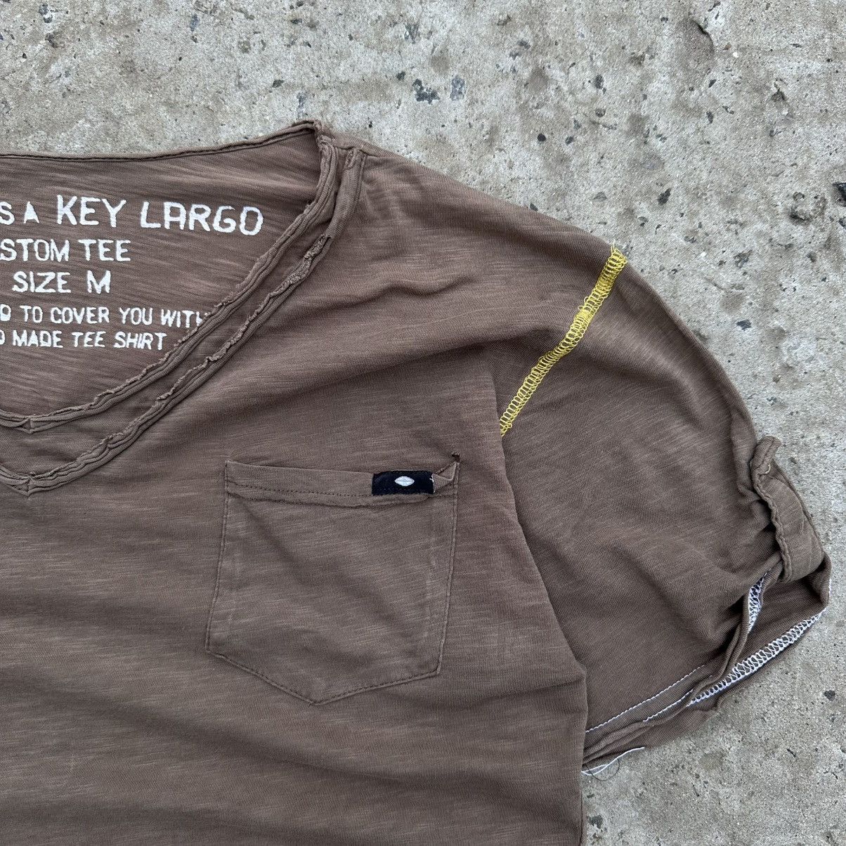 Y/Project Vintage This A Key Lagro T-shirts V Neck Grunge Avantgarde Size US M / EU 48-50 / 2 - 6 Thumbnail