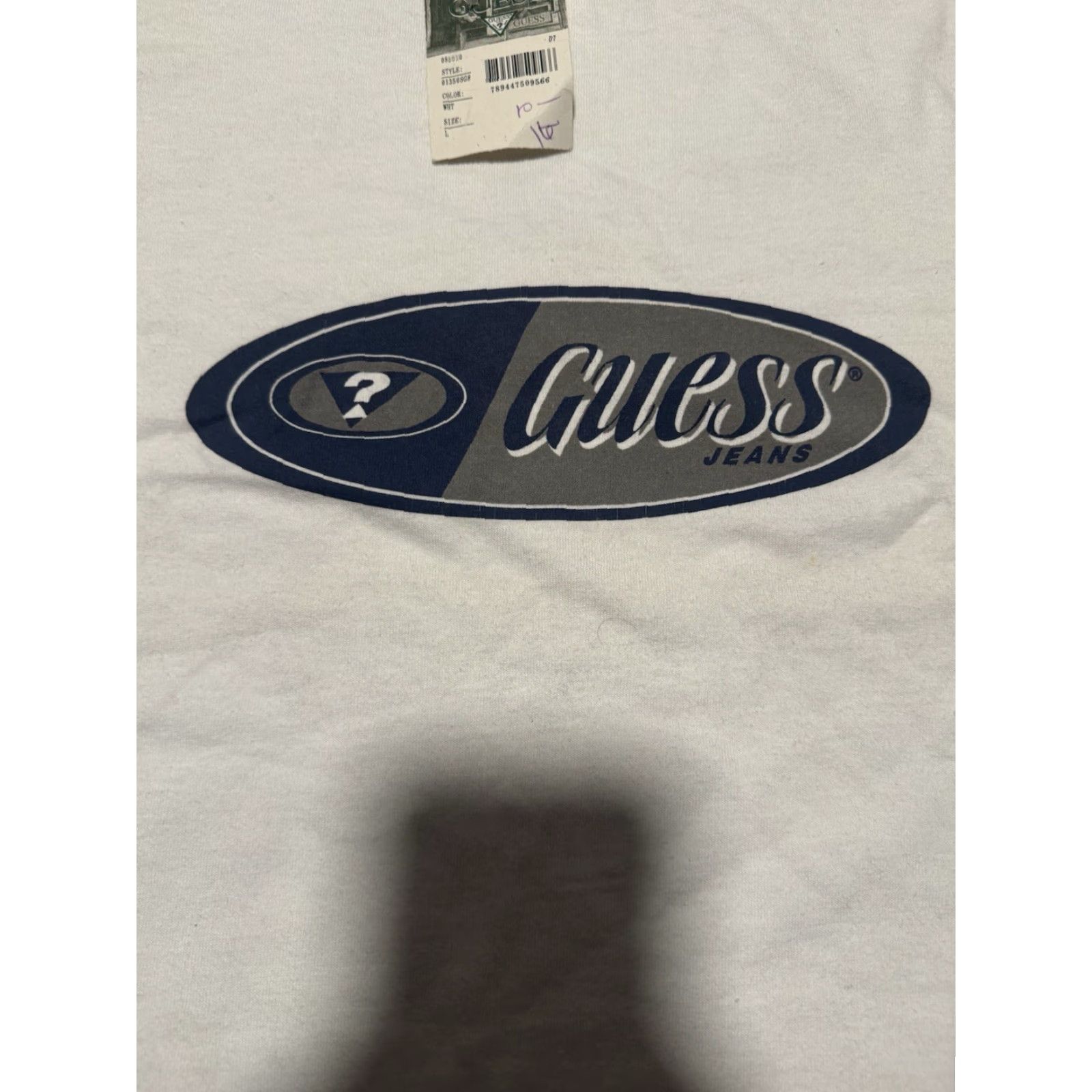Guess VINTAGE GUESS Graphic T Shirt Size Large 90s Made In USA Size US L / EU 52-54 / 3 - 3 Thumbnail