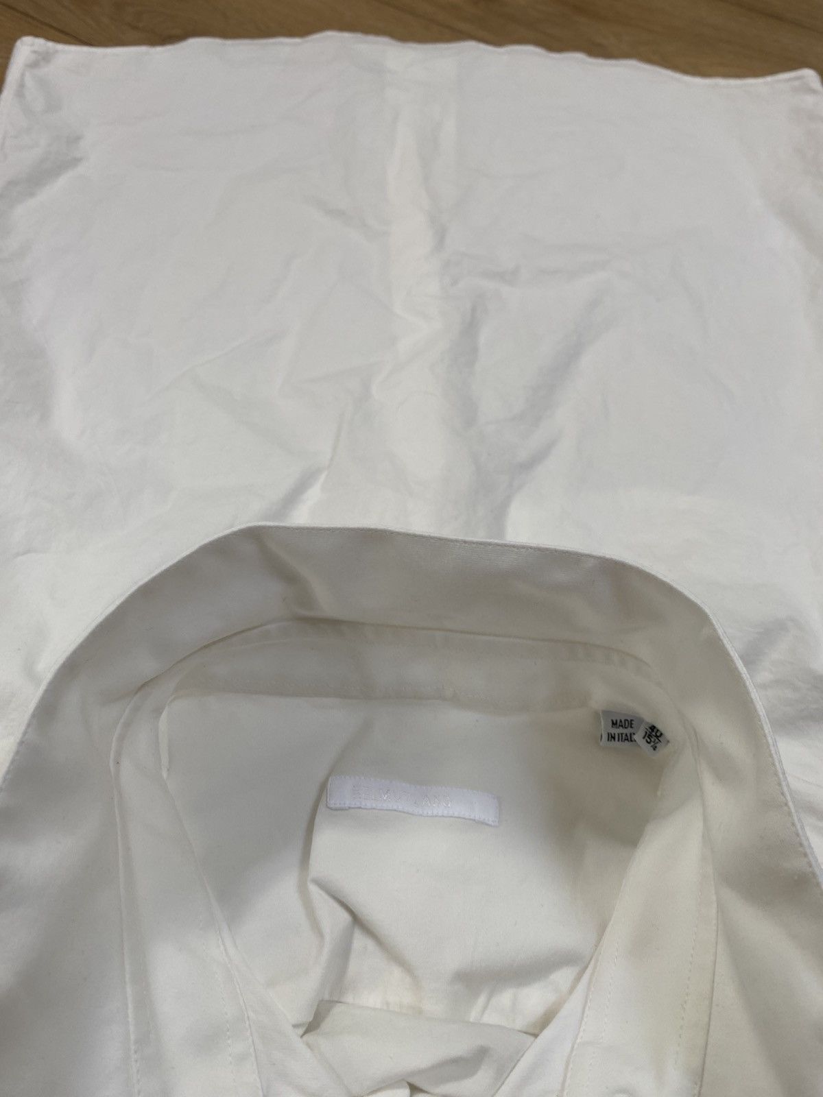 Helmut Lang Helmut Lang Classic White Button-Up Shirt Size US M / EU 48-50 / 2 - 13 Thumbnail