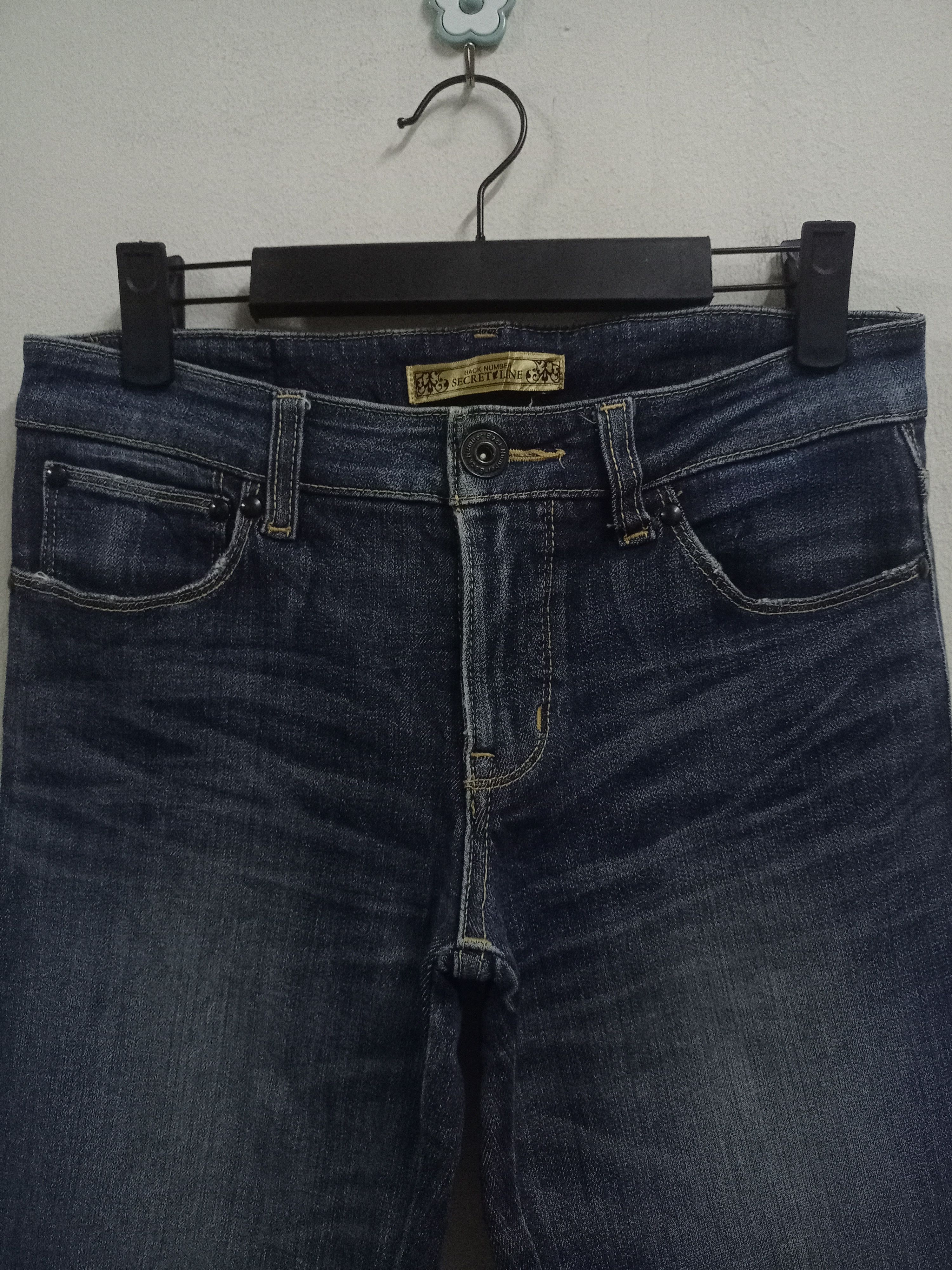 Japanese Brand Vintage Japanese Brand Blue Wash Flare Jeans Size 30" / US 8 / IT 44 - 4 Thumbnail