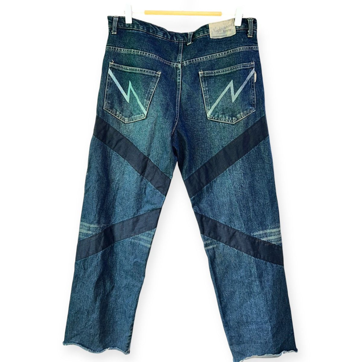 ※BoldAsLove※neighborhood WASHED DENIM Neighborhood Washed Denim DP Wide Pants 242XBNH-PTM04