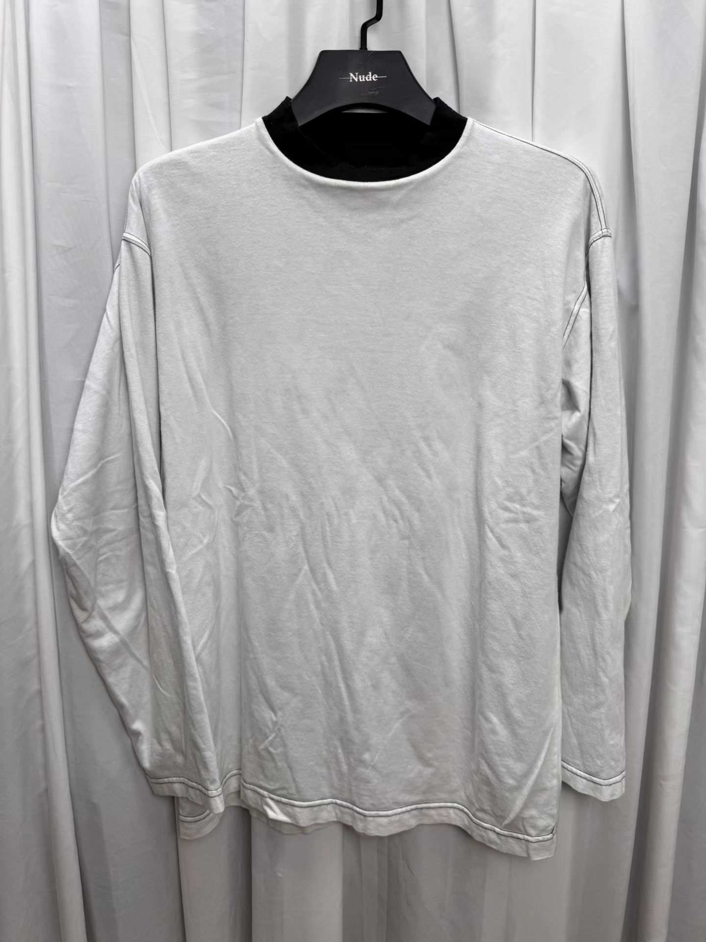 Comme des Garcons Homme Comme des Garçons 1995 Logo Reversible LS Sweatshirt K20 Size US XL / EU 56 / 4 - 5 Thumbnail