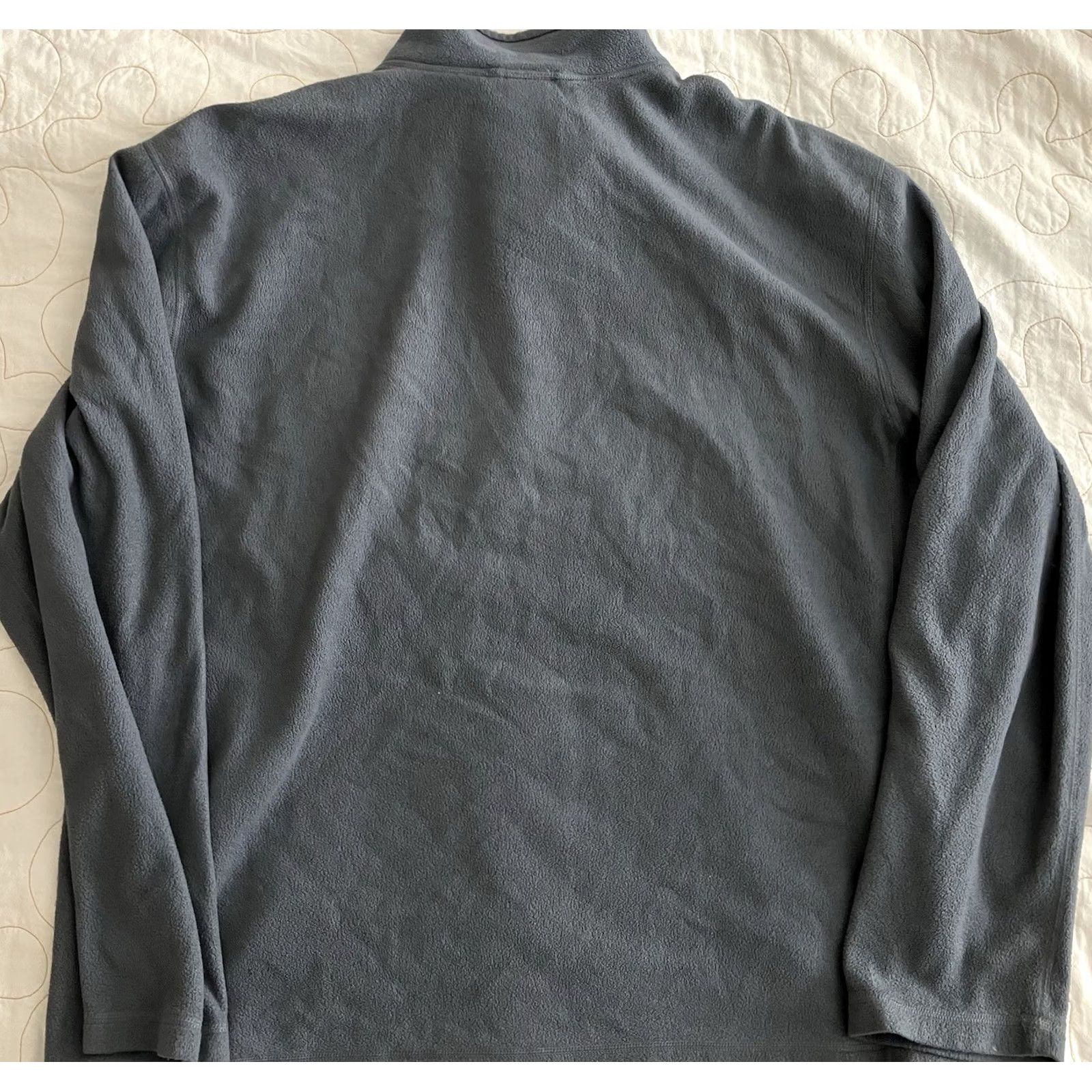 The North Face VINTAGE The North Face Fleece Pullover 1/4 Zip Mens XL Charcoal Gray Long Sleeve Hiking Size US XL / EU 56 / 4 - 3 Thumbnail