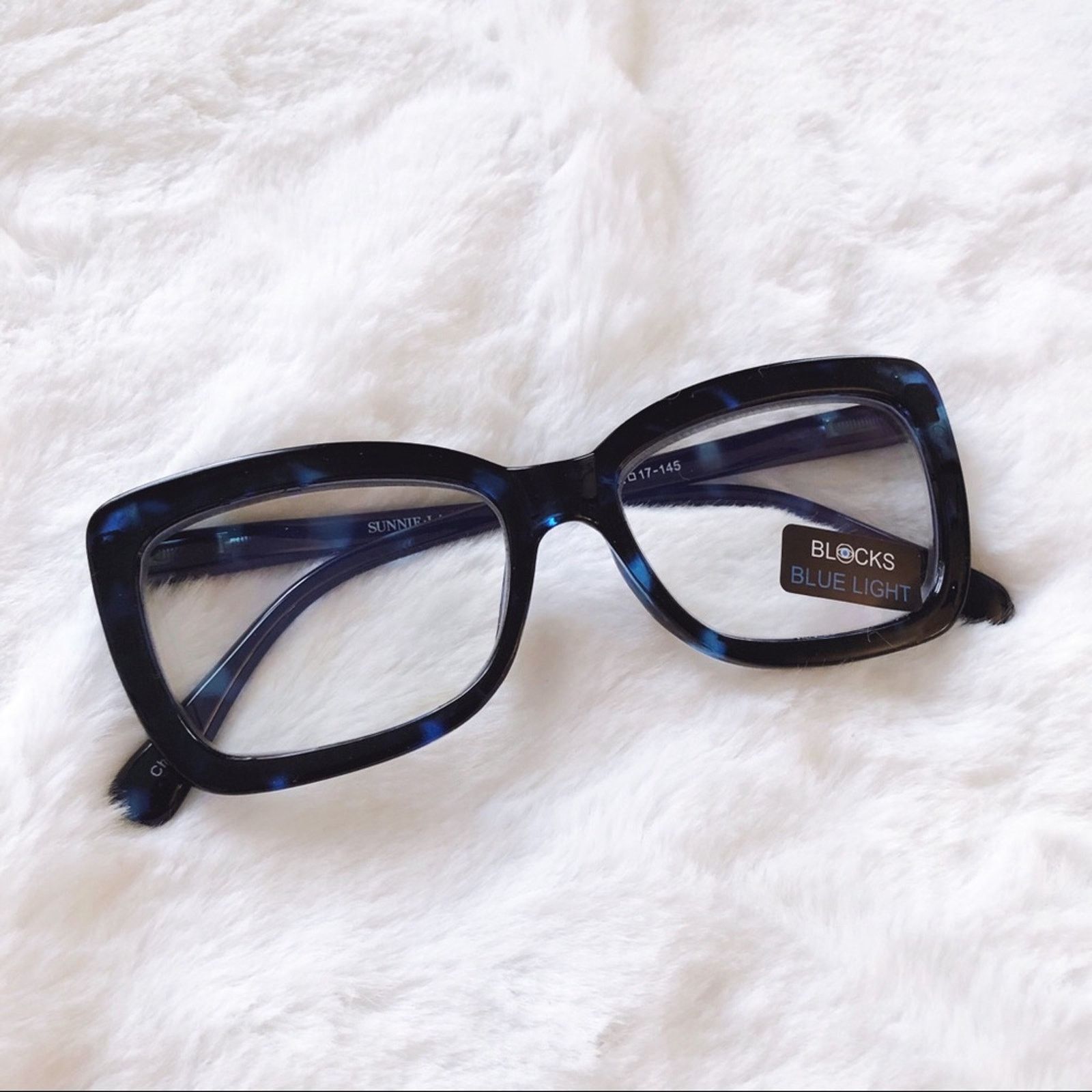 Other Grace Black & Blue Computer Blue Light Glasses Size ONE SIZE - 2 Thumbnail