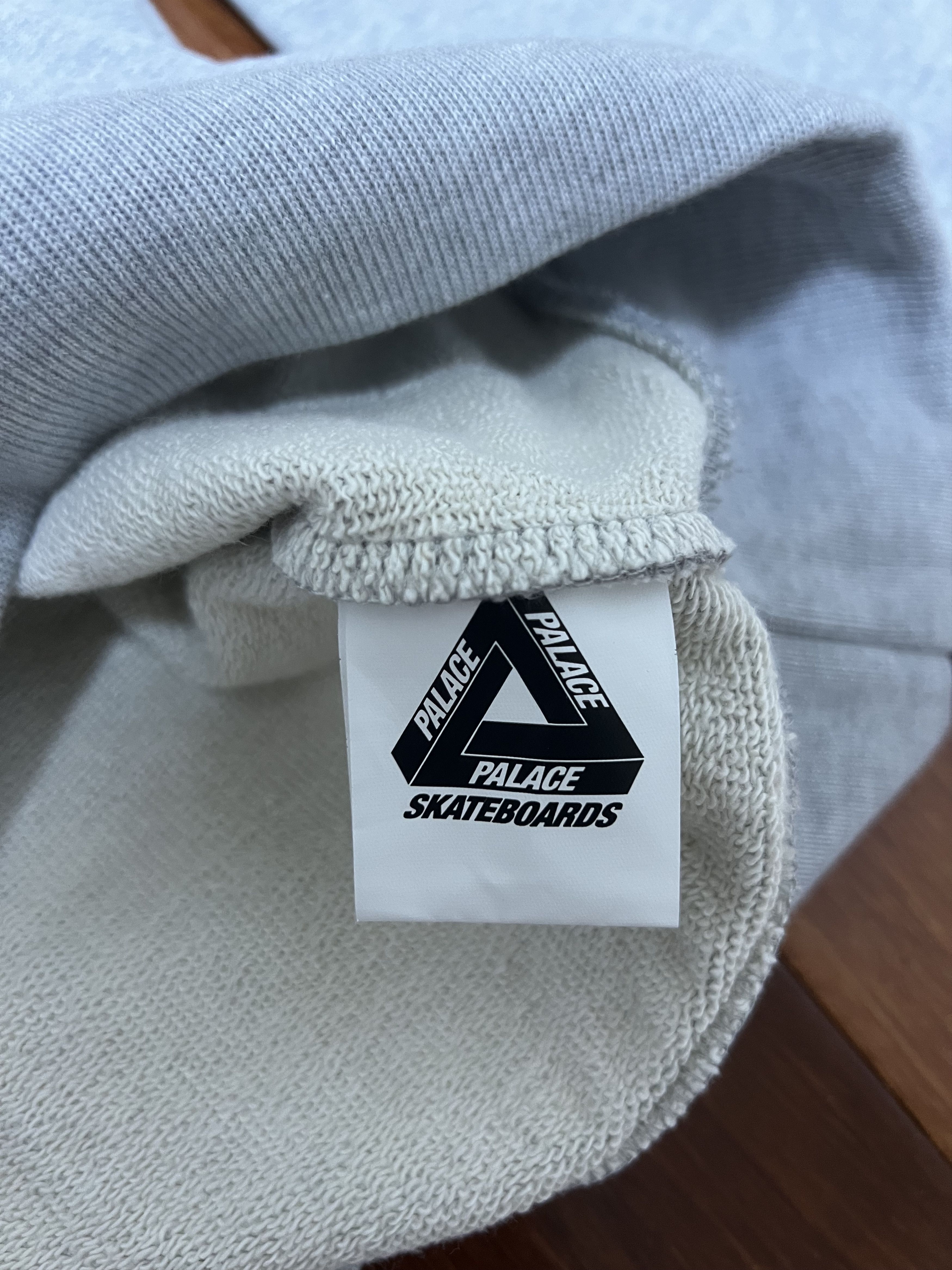 Palace 💚 2019 Palace Flocka P3 Hoodie Grey Marl Medium NEW Size US M / EU 48-50 / 2 - 8 Thumbnail