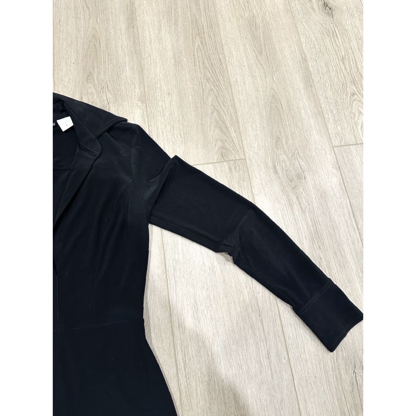Everlast VINTAGE Norma Kamali x Everlast Dress Women Long Sleeve Black Size S (Small) Size S / US 4 / IT 40 - 6 Thumbnail