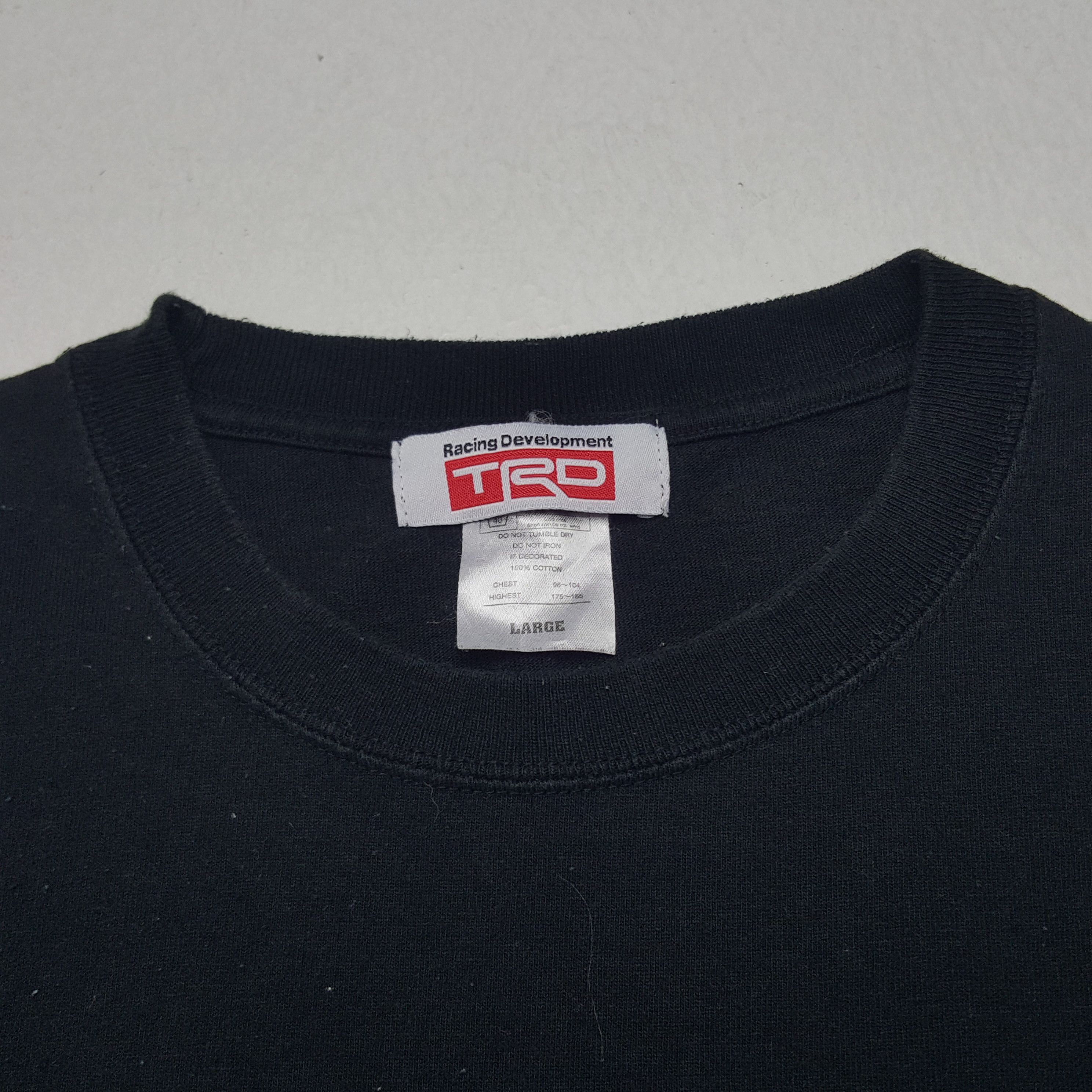 Japanese Brand × Vintage Vintage TRD Racing Development Toyota Team Tshirt Size US M / EU 48-50 / 2 - 5 Thumbnail