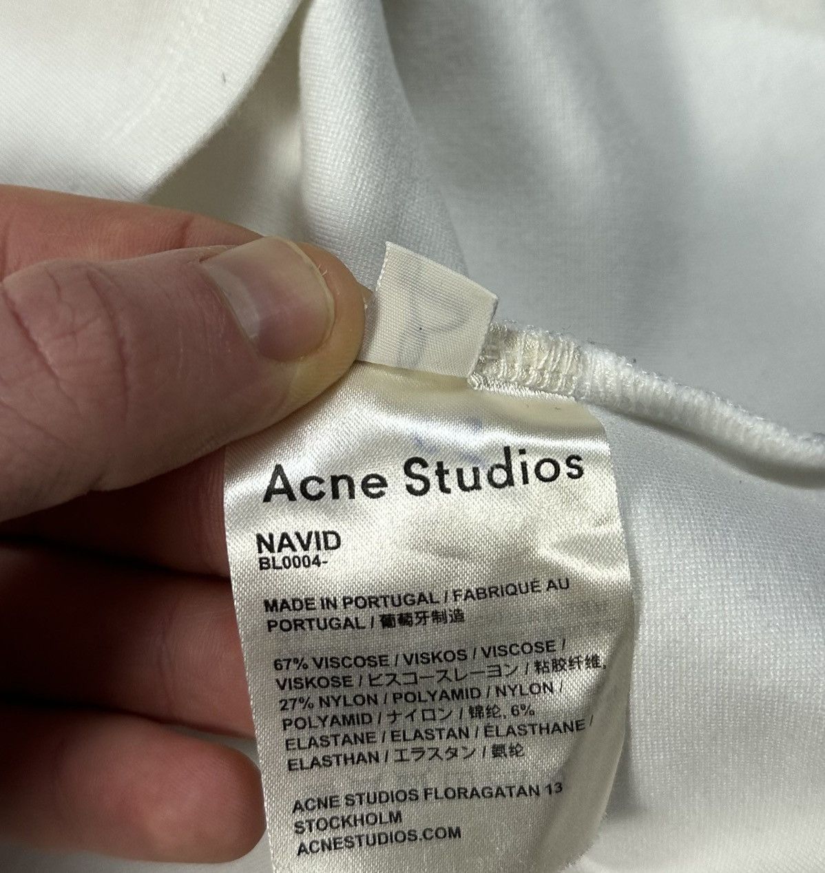 Acne Studios Acne Studios Luxury Y2K avantgarde streetwear T-shirt Size US S / EU 44-46 / 1 - 13 Thumbnail