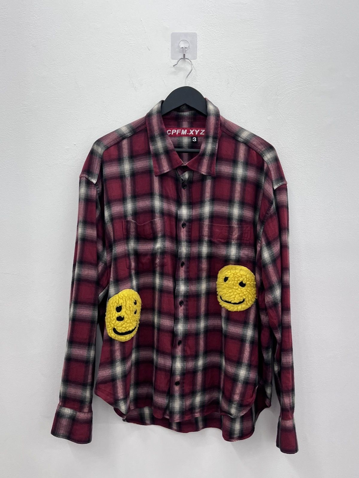 Cactus Plant Flea Market Double Vision Check Red Flannel
