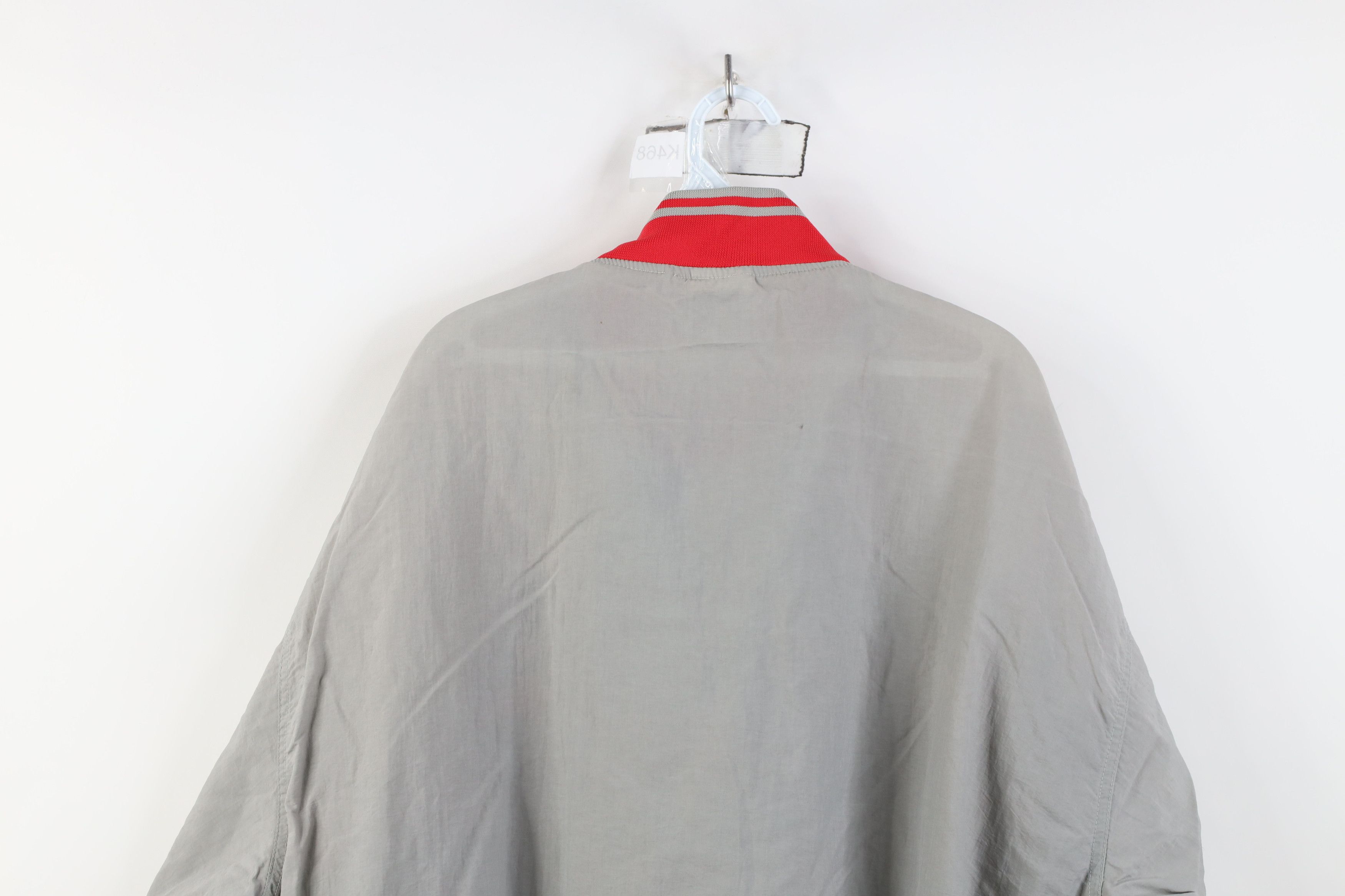Vintage Vintage 90s Ohio State University Zip Windbreaker Jacket Size US XXL / EU 58 / 5 - 13 Thumbnail