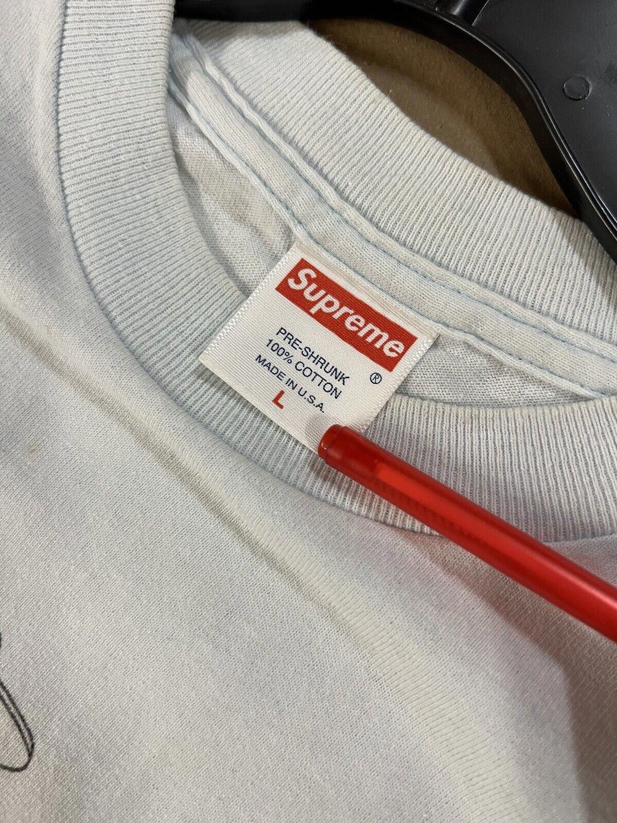 Supreme SS03 Supreme NWA Tee Light Blue T-shirt Sz L Large 2003 Size US L / EU 52-54 / 3 - 5 Thumbnail