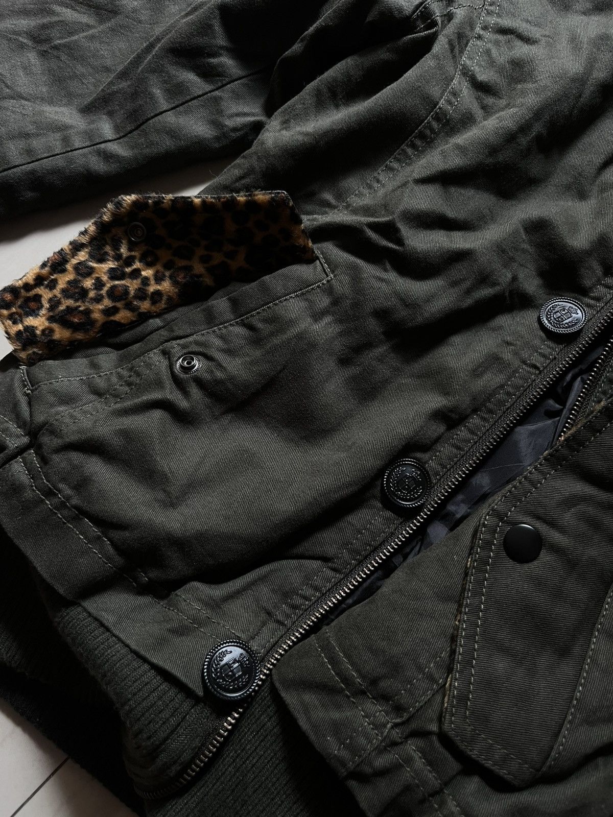 Japanese Brand Cavaria Fur Hoodie Studded IfSixwarnine Style Size US L / EU 52-54 / 3 - 5 Thumbnail