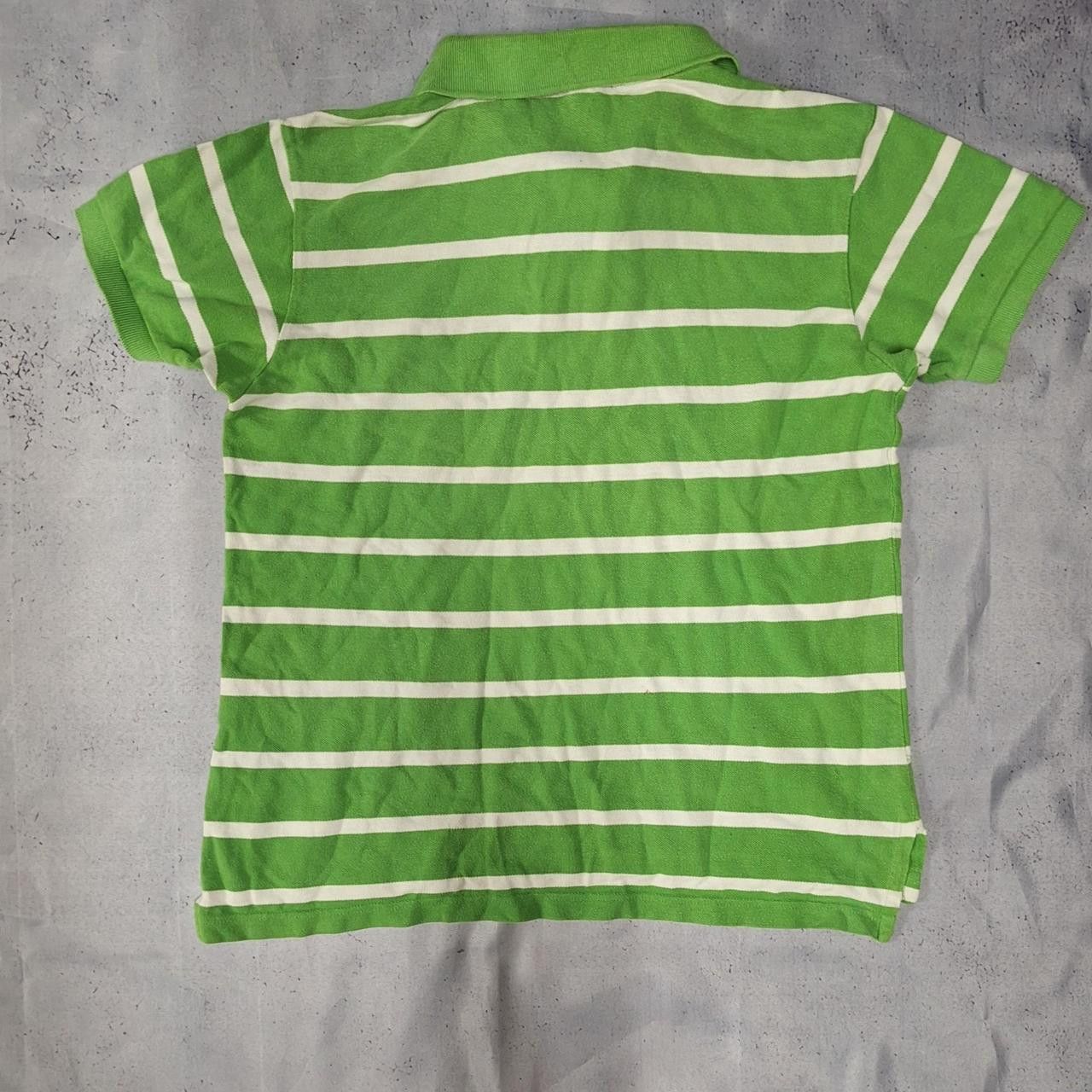 Polo Ralph Lauren Green and white striped Polo Ralph Lauren polo shirt #preppy Size US S / EU 44-46 / 1 - 4 Thumbnail