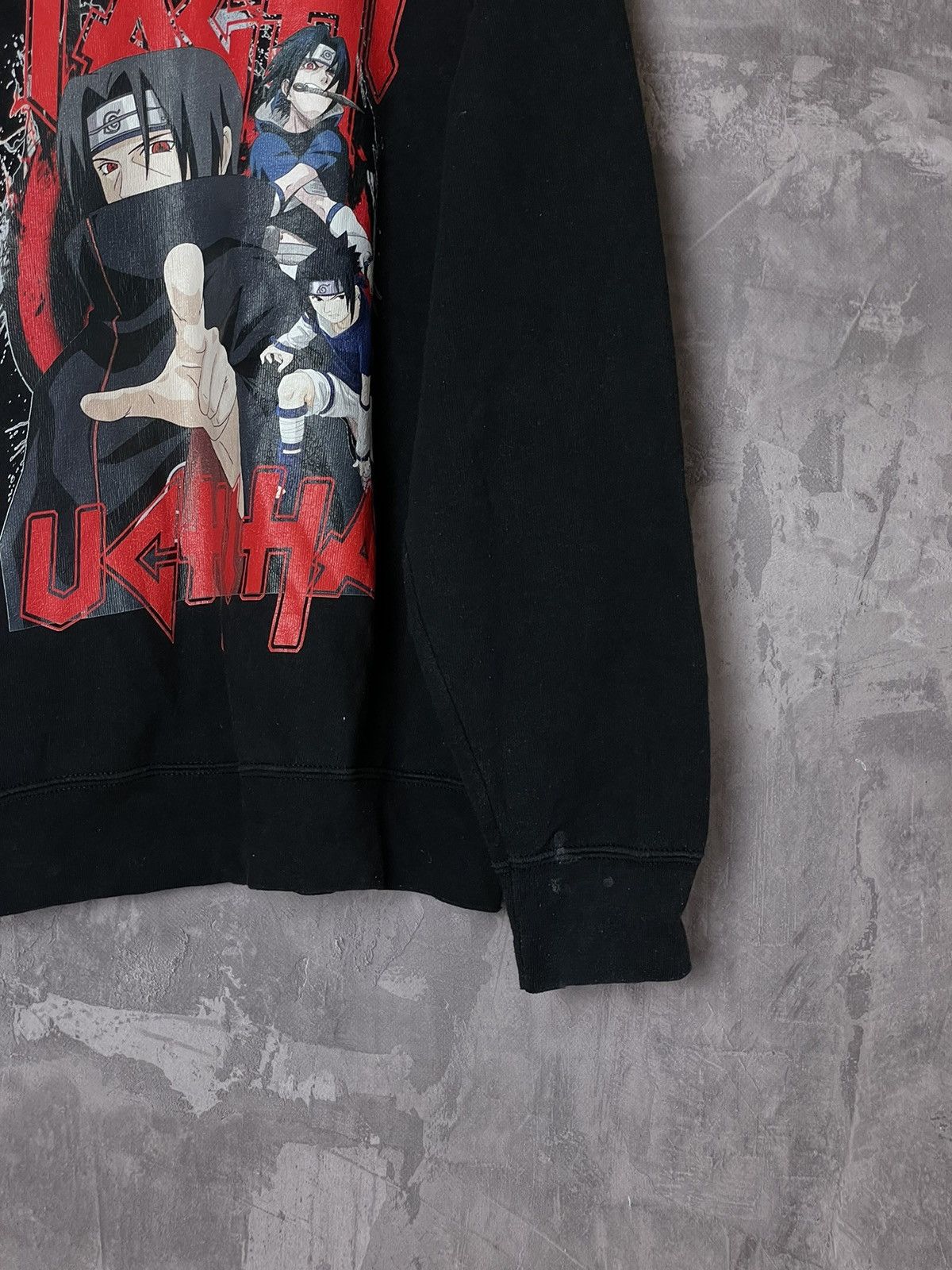 Anime Vintage Naruto Anime Itachi Uchiha Sweatshirt Japanese Size US M / EU 48-50 / 2 - 4 Thumbnail