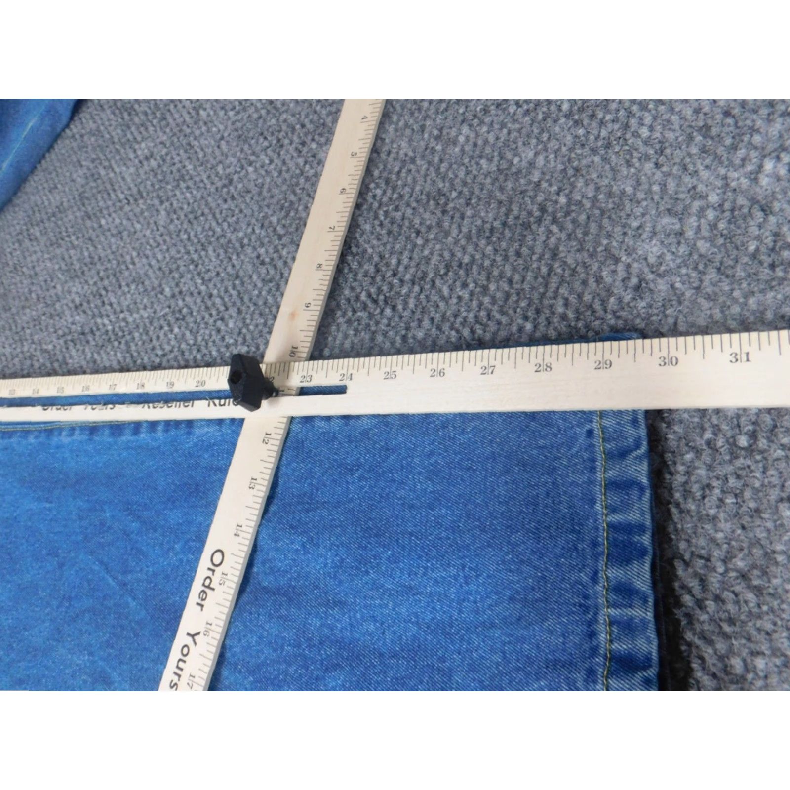 Vintage RedHead Jeans 38x29 Denim Blue Regular Straight Mens Size US 38 / EU 54 - 7 Thumbnail