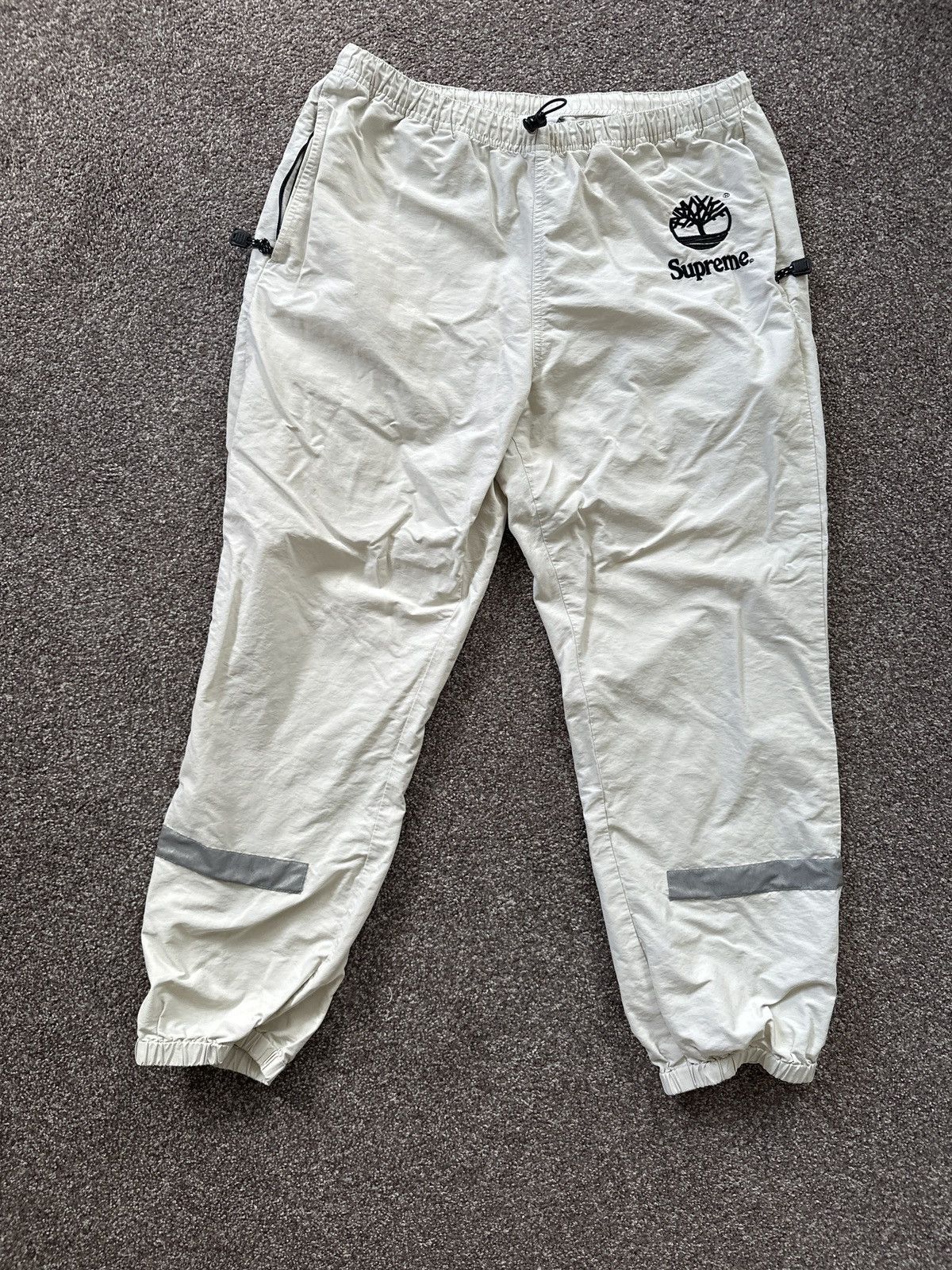 Supreme × Timberland Supreme Timberland Reflective Taping Track Pant Size US 31 - 4 Thumbnail