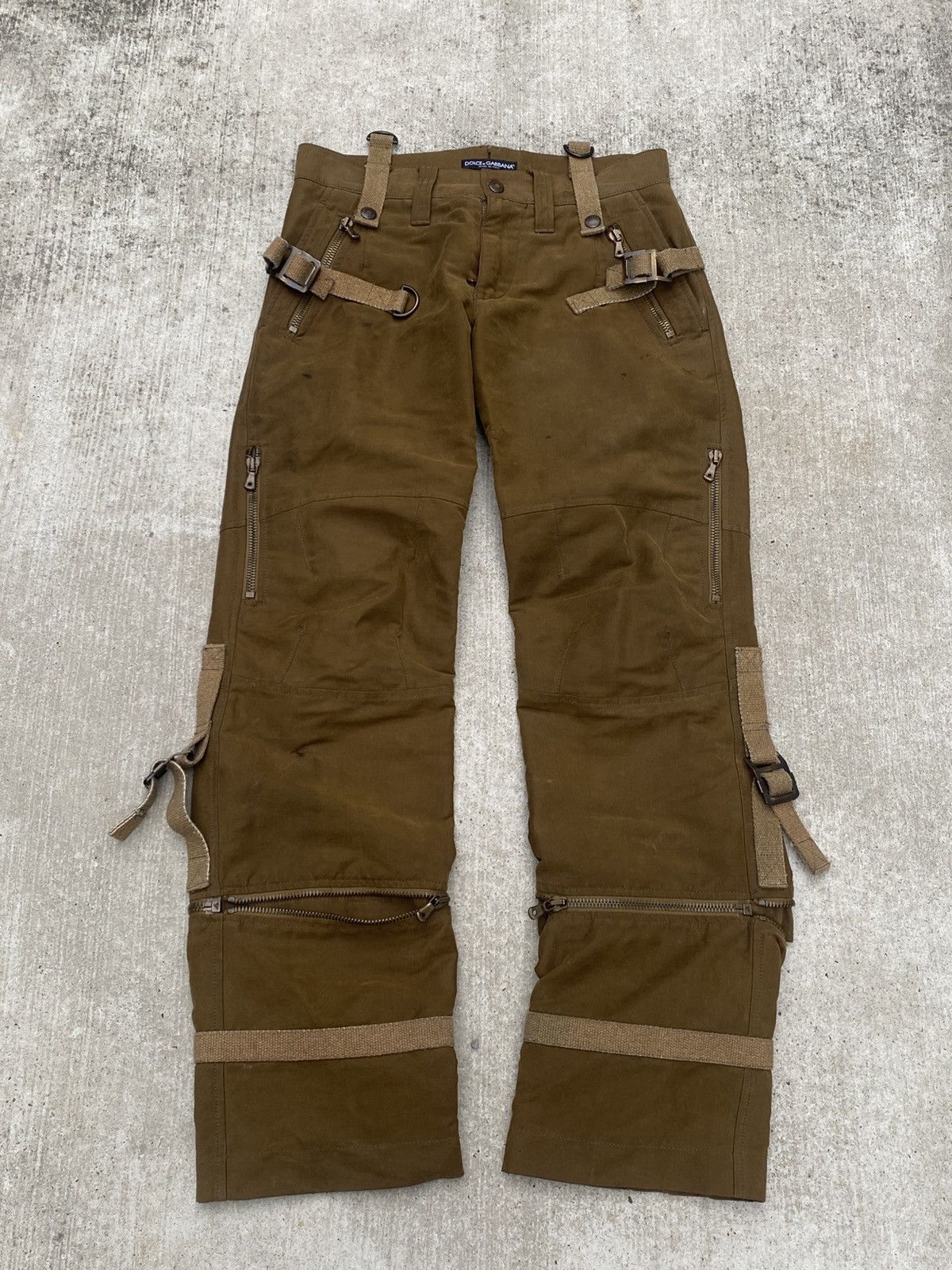 Dolce & Gabbana Dolce gabbana 2003 runway parachute pants | Grailed