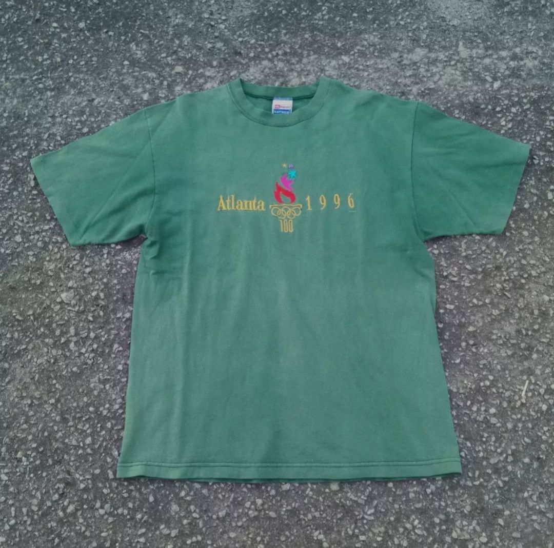 Vintage Vintage Atlanta 1996 fadded Size US XL / EU 56 / 4 - 1 Thumbnail