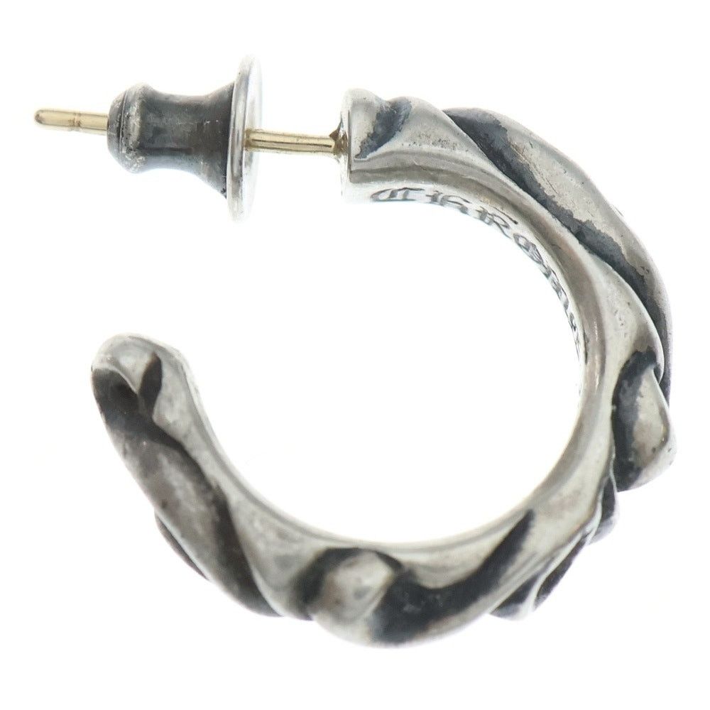 Chrome Hearts Chrome Hearts Silver Scroll Hoop Earring Size ONE SIZE - 2 Thumbnail