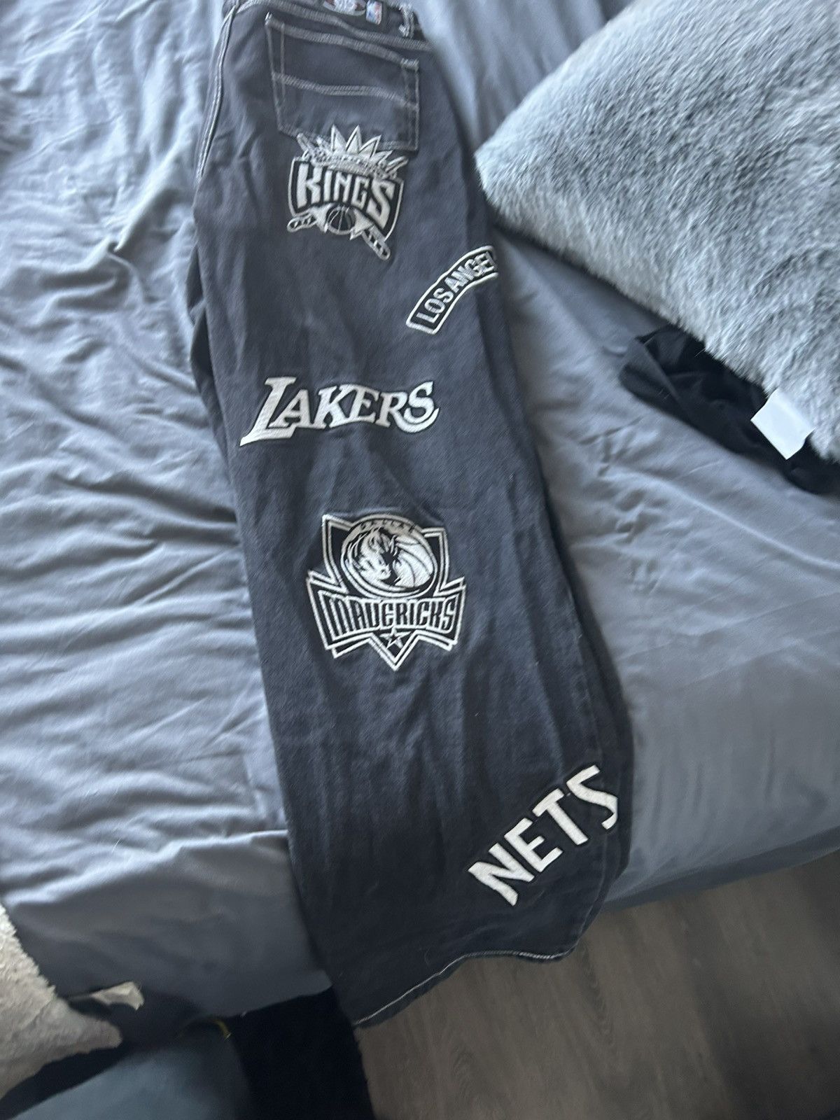 NBA NBA Embroidered baggy denim Size US 36 / EU 52 - 6 Thumbnail