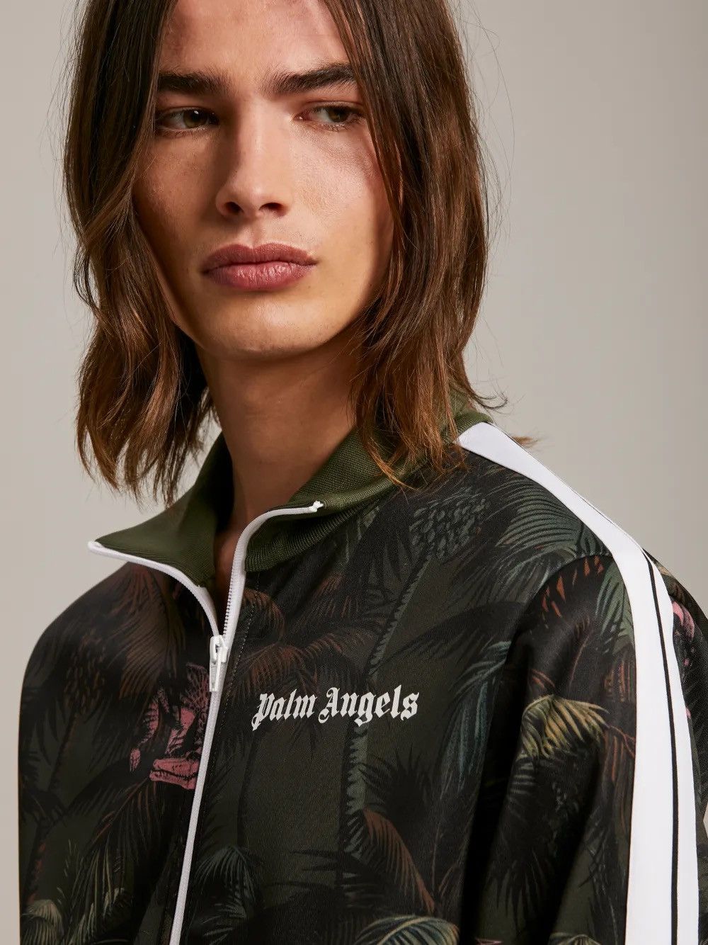 Palm Angels PALM ANGELS JUNGLE TRACK JACKET Size US L / EU 52-54 / 3 - 6 Thumbnail
