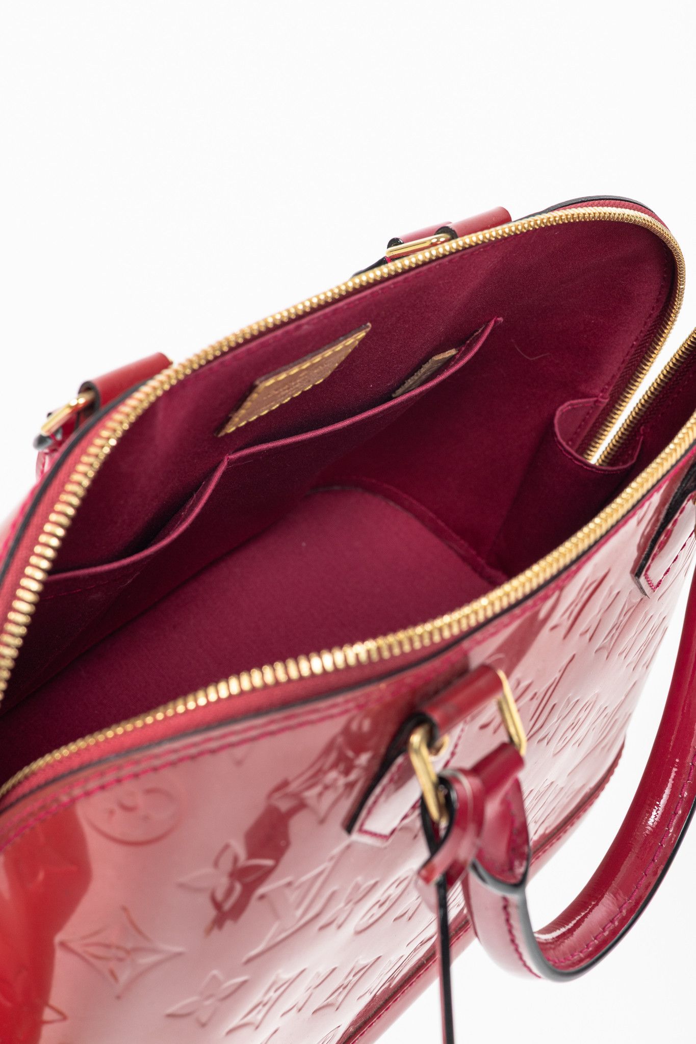 Louis Vuitton Louis Vuitton Alma PM Indian Rose Monogram Vernis Tote Size ONE SIZE - 11 Thumbnail