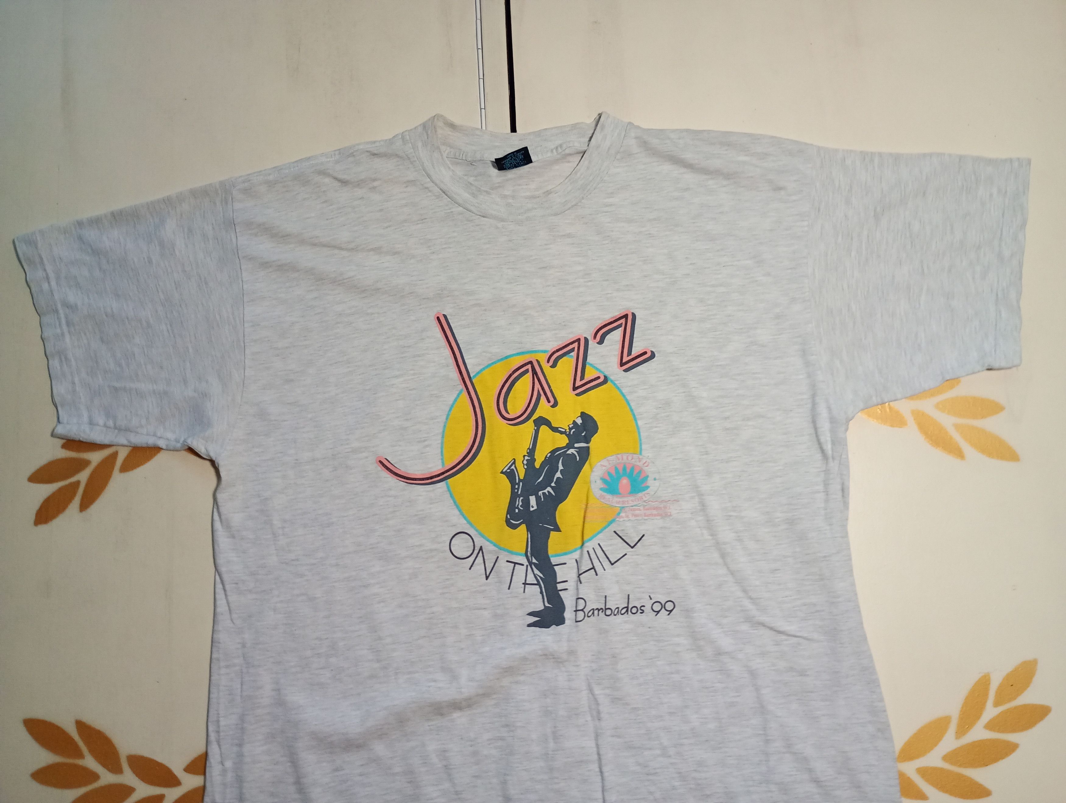 Vintage Jazz On The Hill Barbados'99 T-Shirt Size US XXL / EU 58 / 5 - 4 Thumbnail