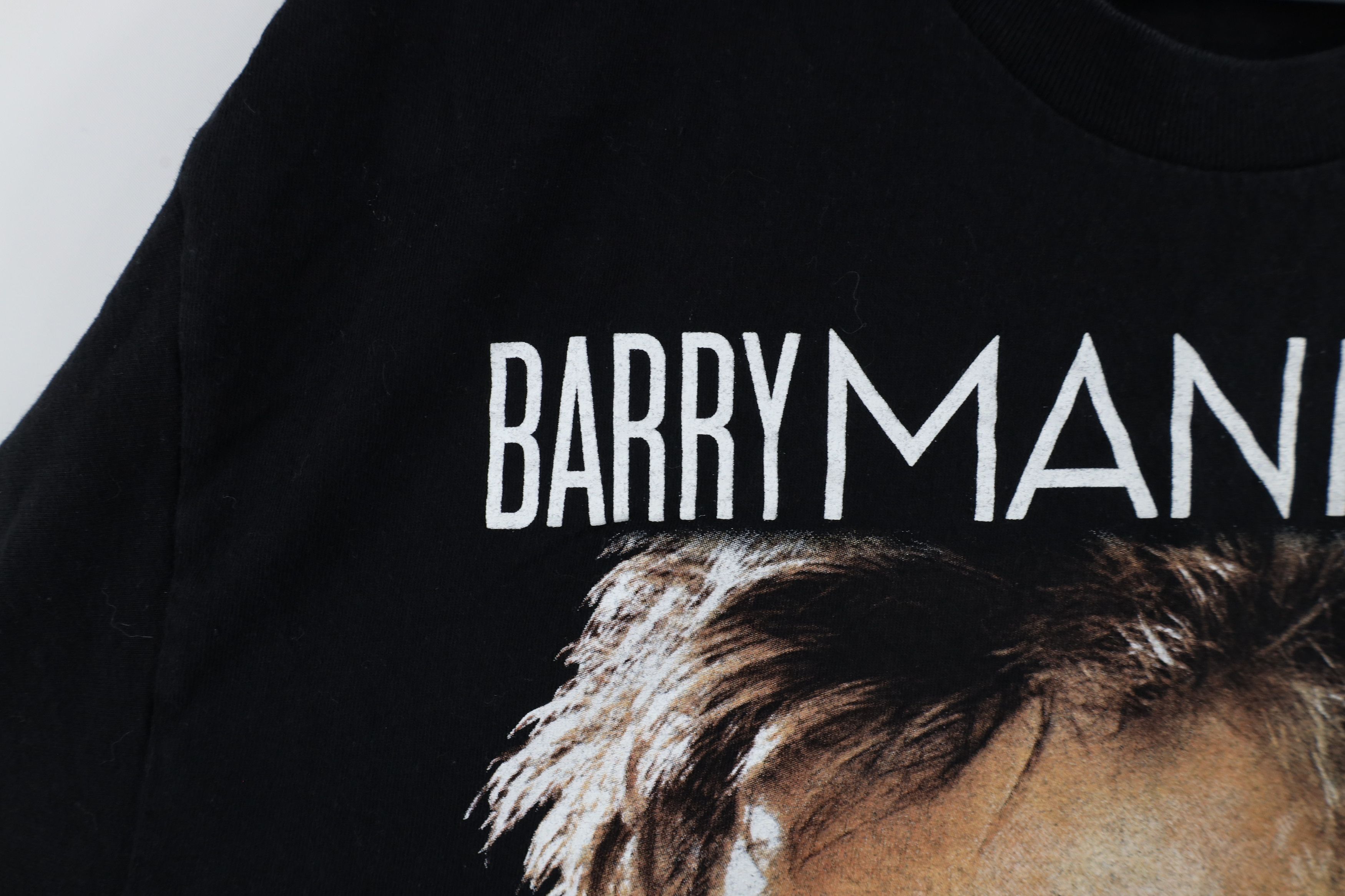 Vintage Vintage Y2K Last Time Tour Barry Manilow Band T-Shirt Black Size US L / EU 52-54 / 3 - 5 Thumbnail