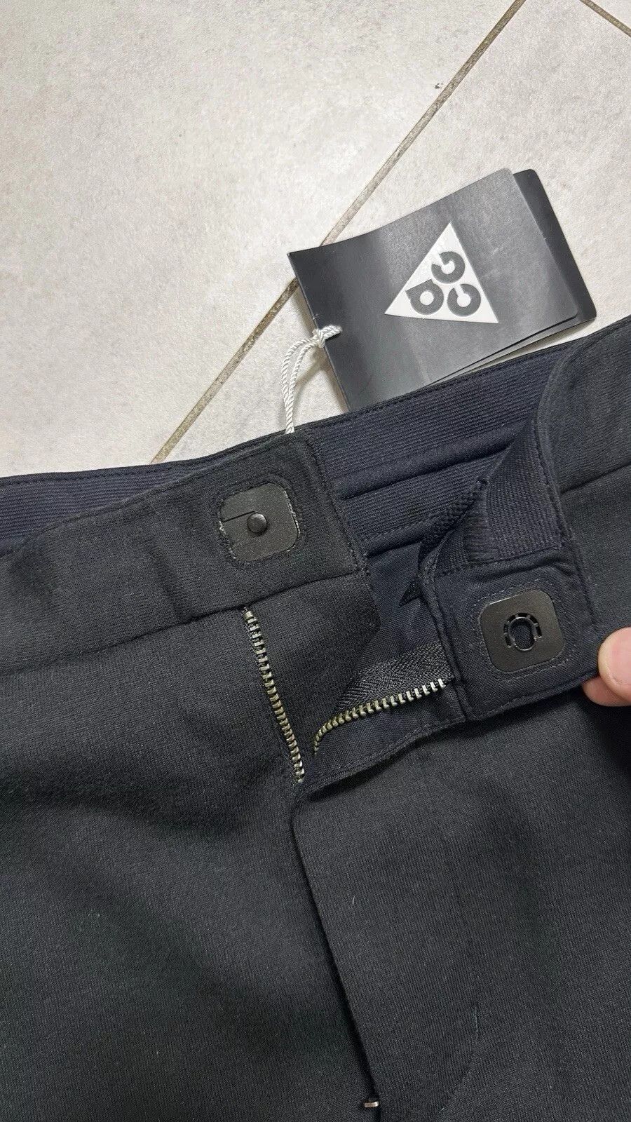 Nike ACG Nikelab ACG Black Tech Fleece Pants acronym Size US 27 - 5 Thumbnail