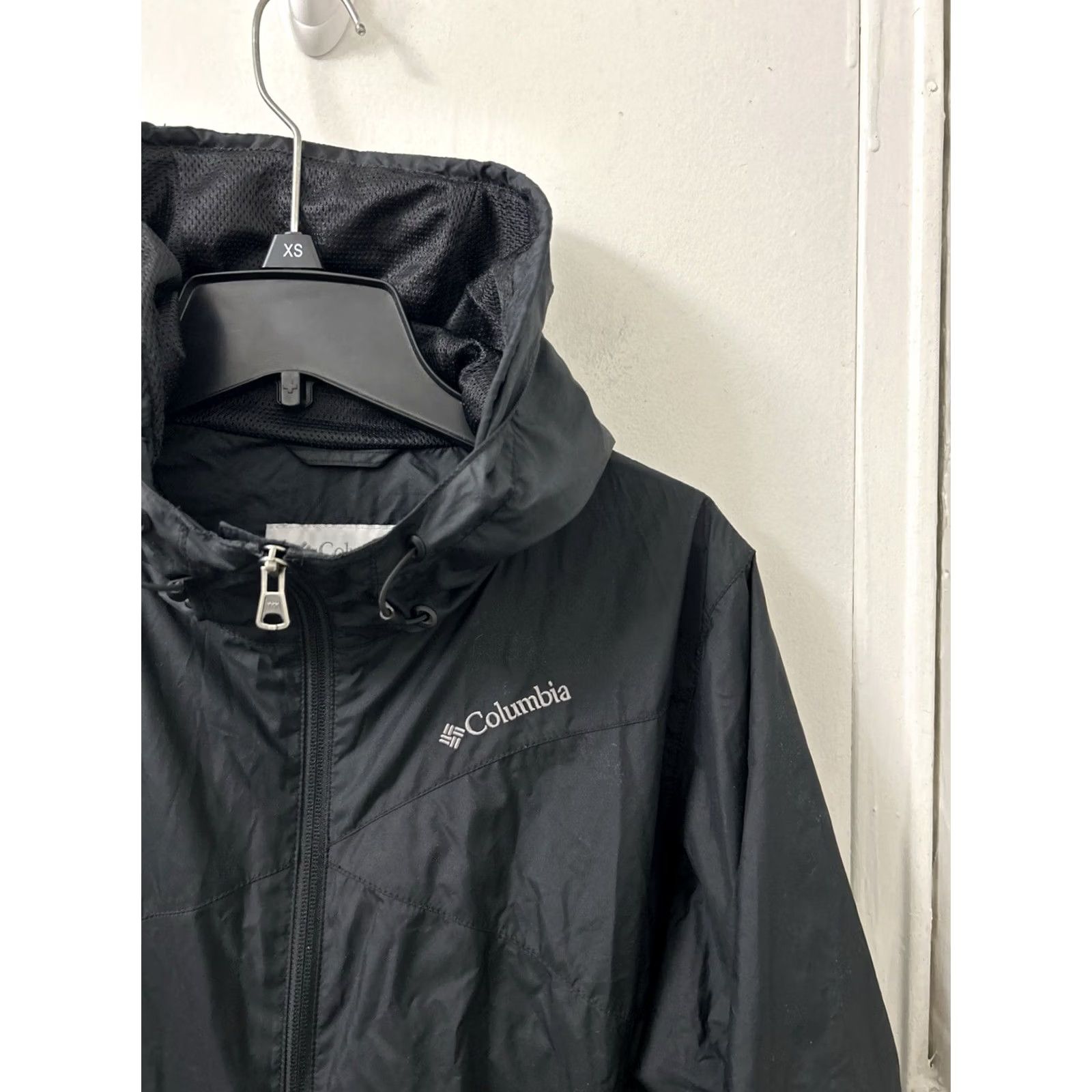 Vintage Columbia Jacket Womens M Black Omni Shield Lightweight Windbreaker YKK Full Zip Size M / US 6-8 / IT 42-44 - 4 Thumbnail