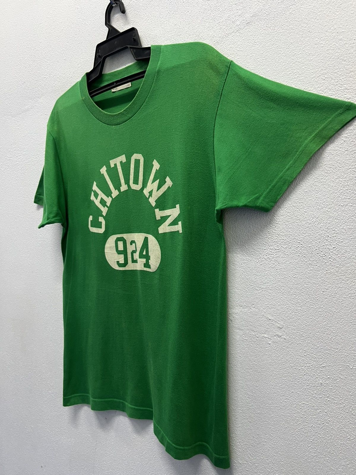 Japanese Brand × Vintage VINTAGE BACK NUMBER EST. 1980 CHITOWN 924 SHIRT Size US L / EU 52-54 / 3 - 4 Thumbnail