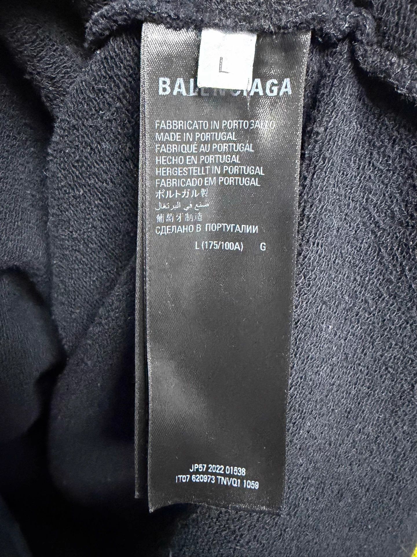 Balenciaga Balenciaga Dye Splatter Logo Sweatshirt L Size US L / EU 52-54 / 3 - 4 Thumbnail