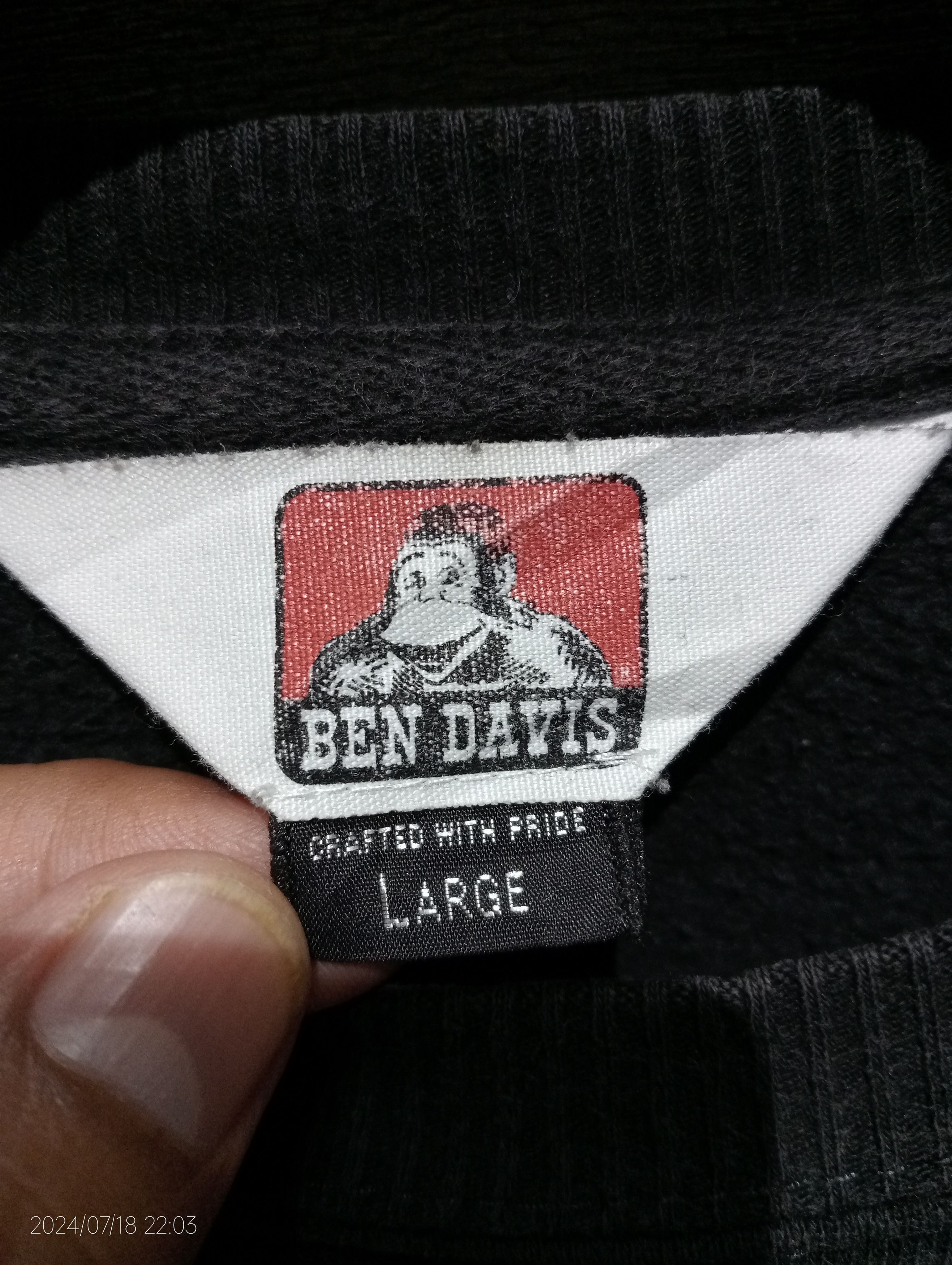 Ben Davis Ben Davis Work Clothing Crewneck Sweatshirt Size US L / EU 52-54 / 3 - 3 Thumbnail