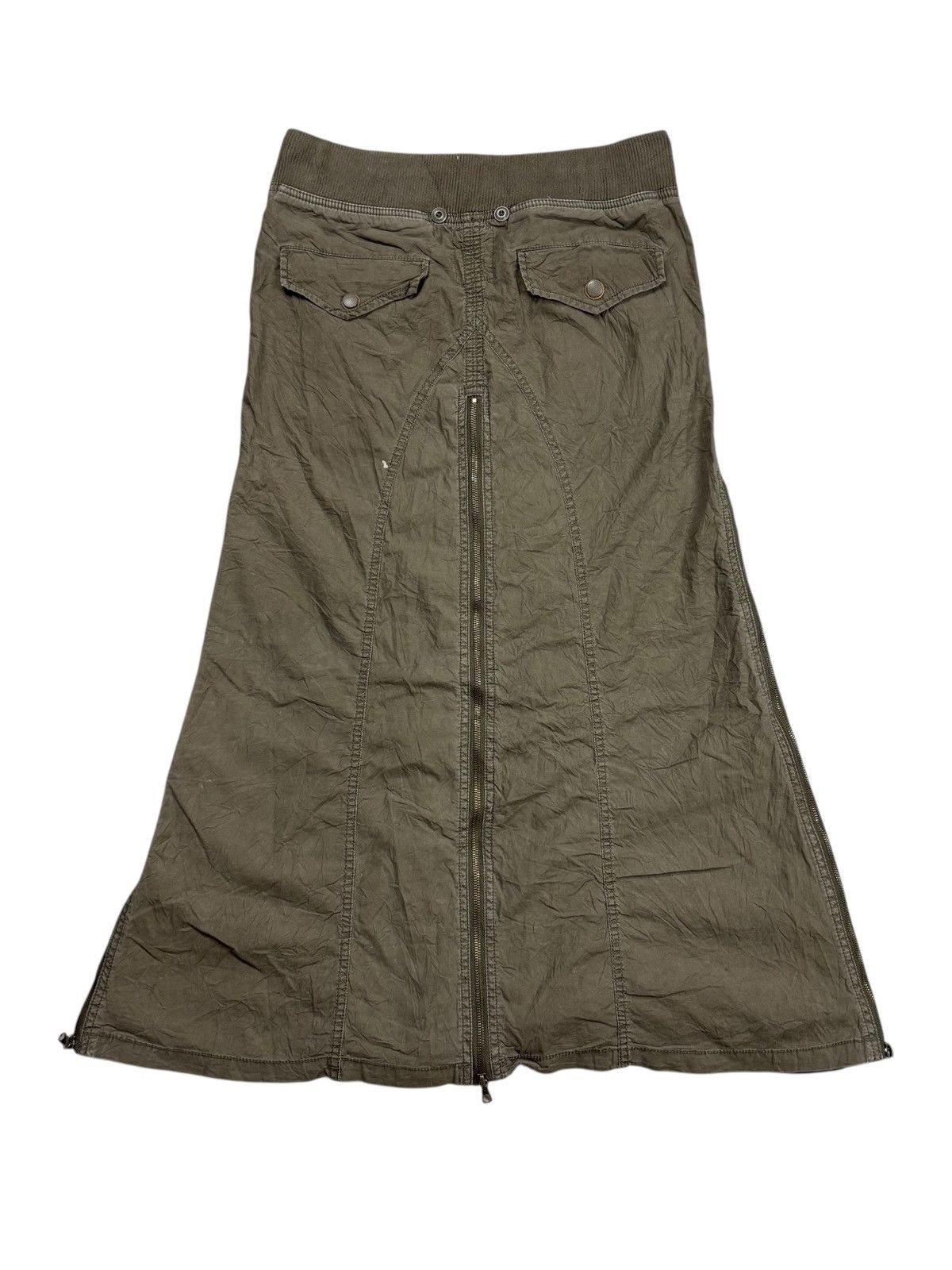 GOA Archive GOA - Multizips Maxi Skirt Size 28" / US 6 / IT 42 - 4 Thumbnail