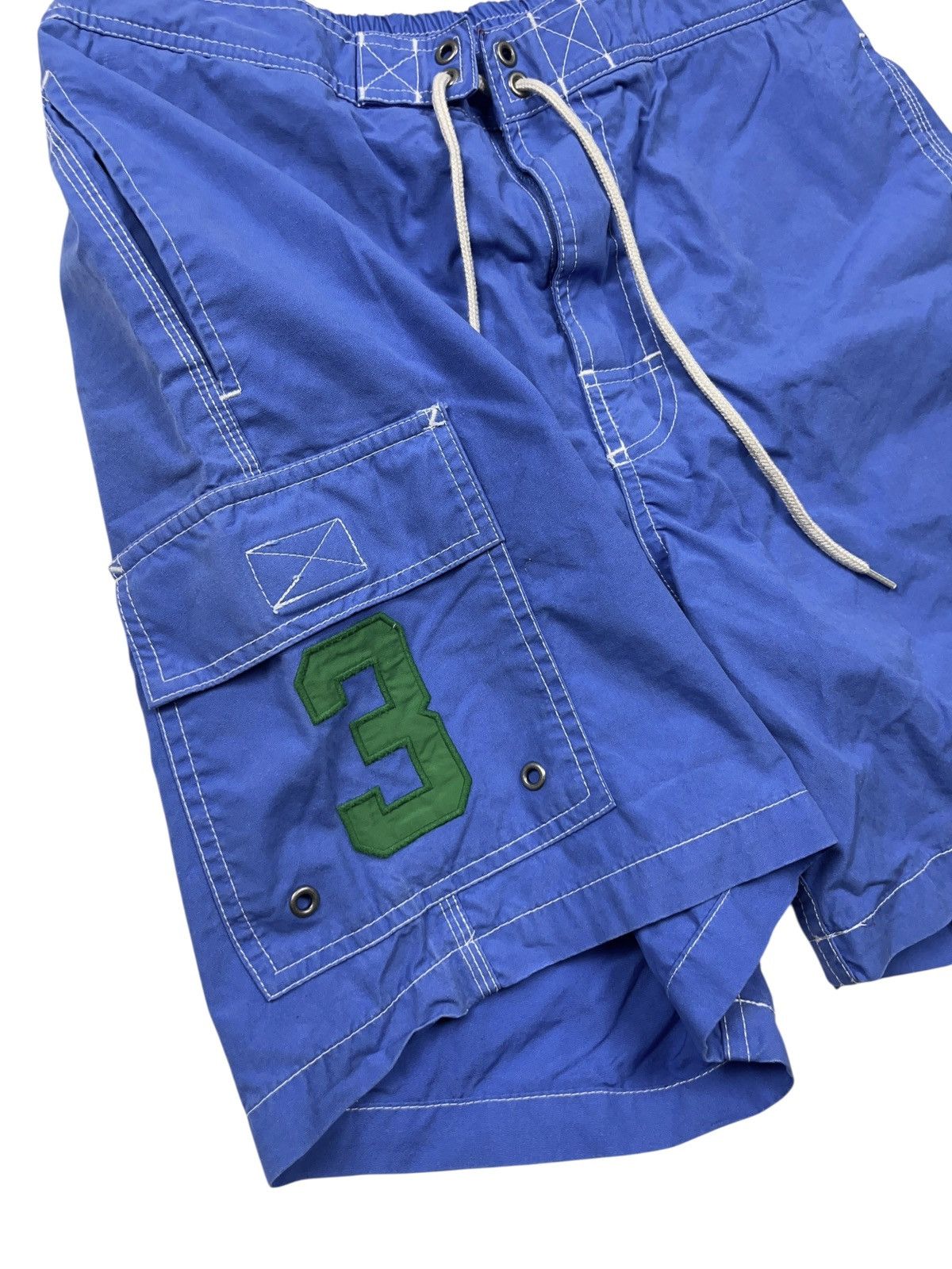 Polo Ralph Lauren Vintage 90s Polo Ralph Lauren Swimming Cargo Shorts Size S Size US 30 / EU 46 - 7 Thumbnail