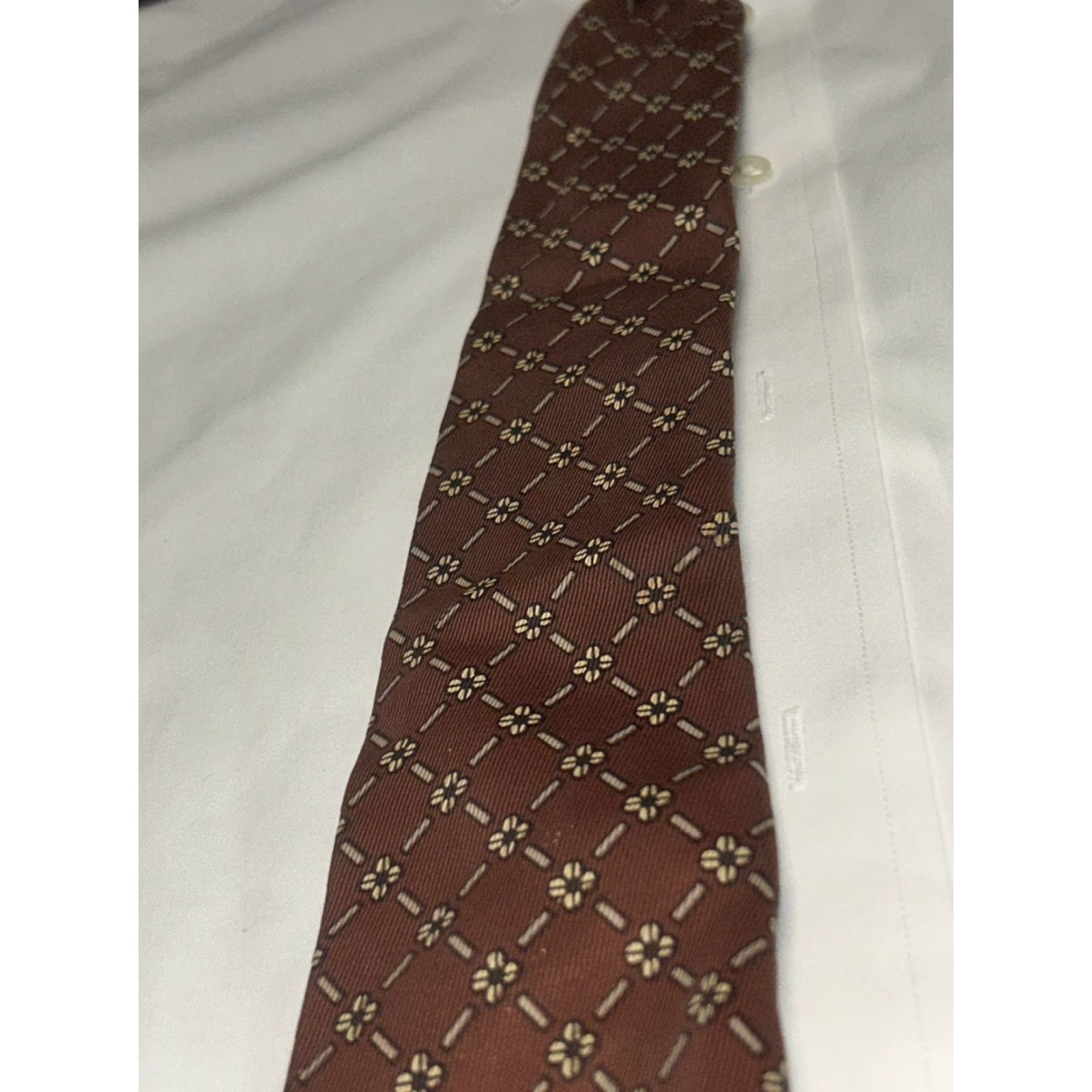 Vintage **San Francisco Handmade Classic Geometric Men's Tie** User: San Francisco Handmade Classic Geometric Men's Tie Size ONE SIZE - 5 Thumbnail
