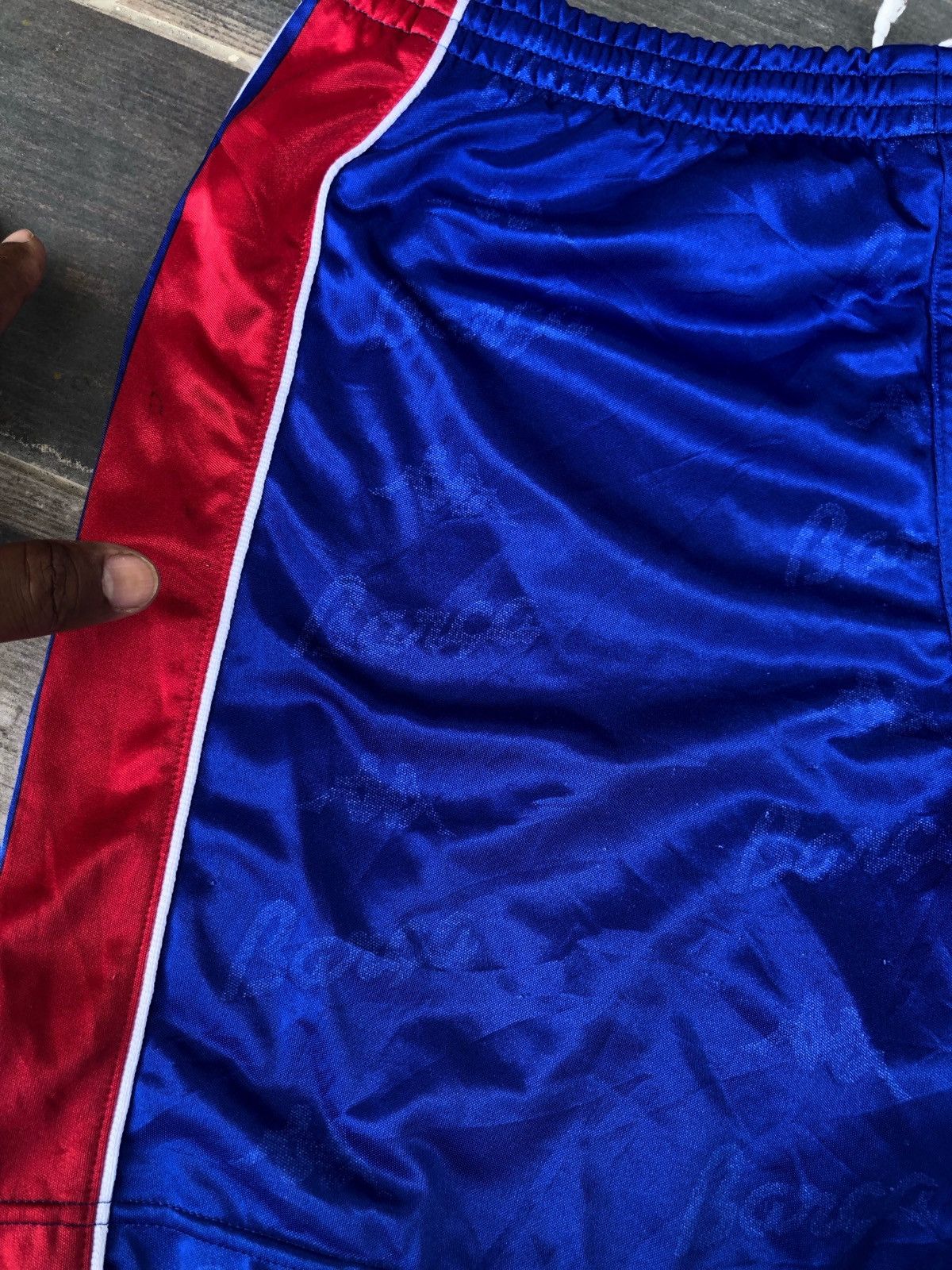Kappa × Vintage 🔥Vintage 90s Kappa Side Tape Barca Ronaldo Short Jersey Size US 31 - 8 Thumbnail