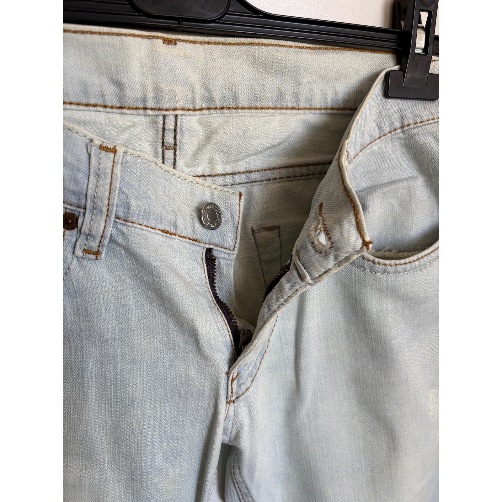Japanese Brand × Levi's × Levi's Vintage Clothing Levi’s 501 0114 USA Cut-Off Shorts W28 L34 Archive Denim Size US 28 / EU 44 - 4 Thumbnail