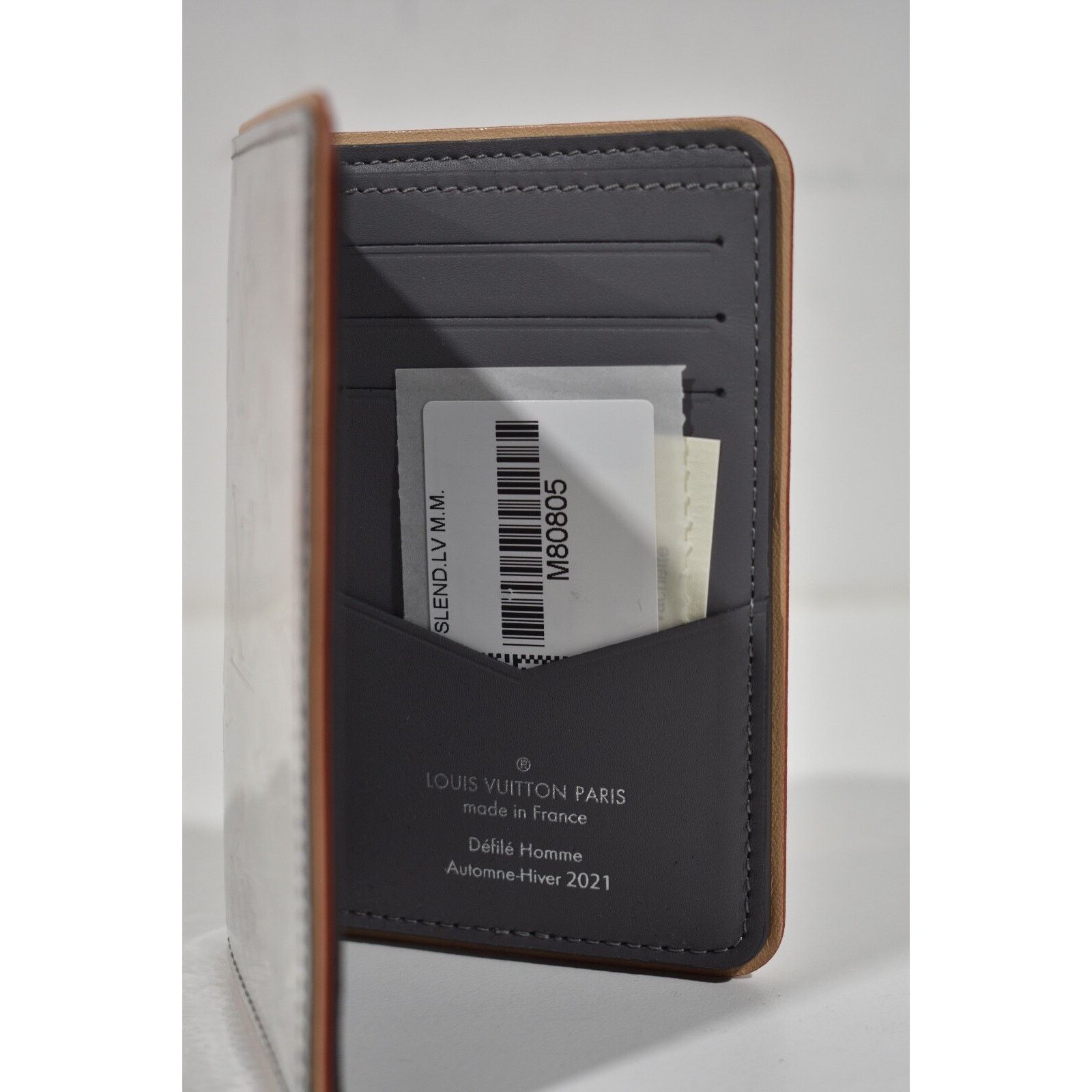 Louis Vuitton Louis Vuitton Silver Virgil Slender Pocket Organizer Wallet Size ONE SIZE - 8 Thumbnail