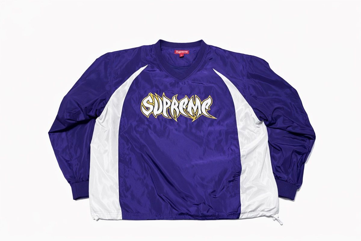 Supreme Supreme Warthog Warm Up Pullover Windbreaker in Purple L Size US L / EU 52-54 / 3 - 3 Thumbnail