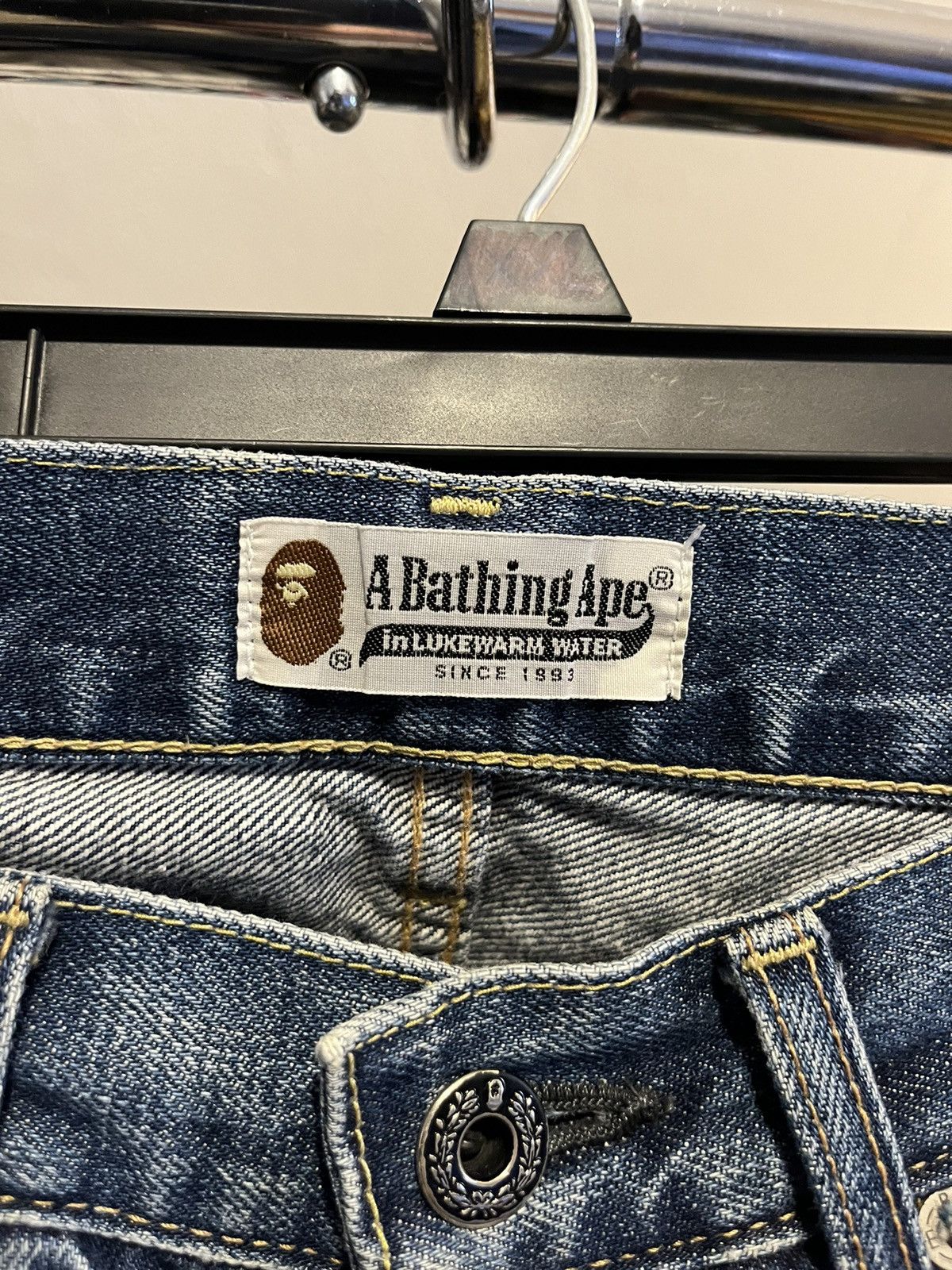Bape Bape Ape Head Jeans Size US 32 / EU 48 - 5 Thumbnail