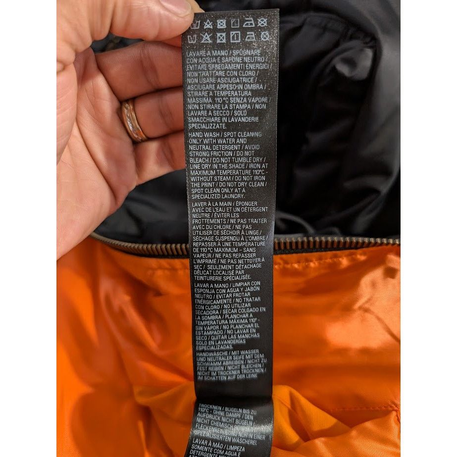 Balenciaga o1rshd1 Bomber Nylon In Black Size US L / EU 52-54 / 3 - 17 Thumbnail