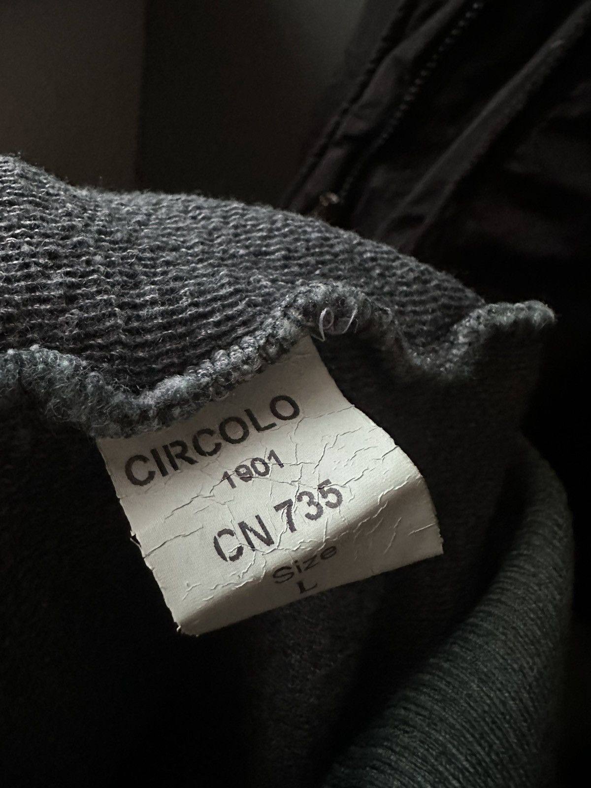 Circolo 1901 Circolo 1901 Zip Wool Polyester Hoodie Size L Size L / US 10 / IT 46 - 8 Thumbnail