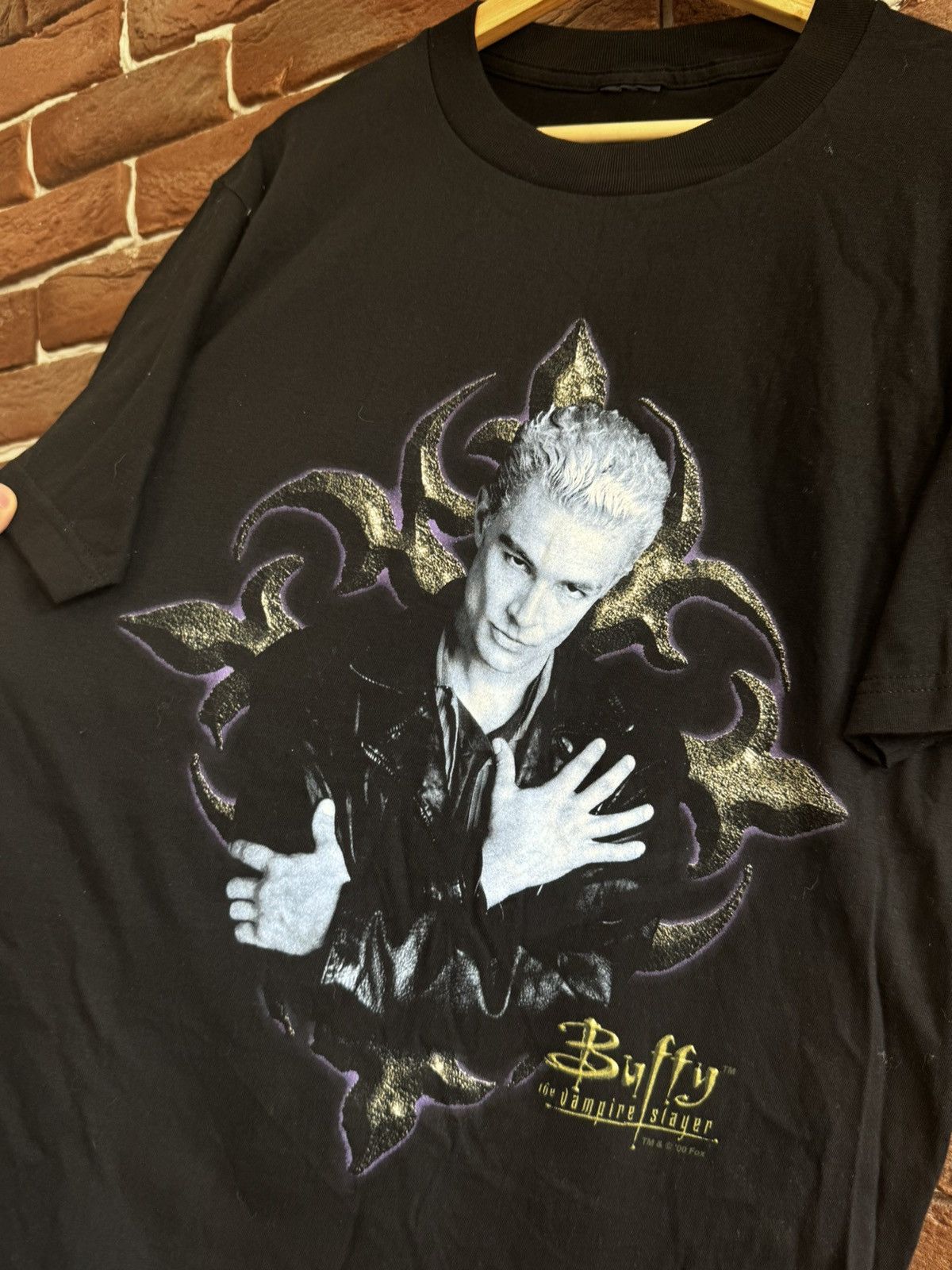 Band Tees Vintage 00's Buffy The Vampire Slayer Horror Movie Tee Y2K L Size US L / EU 52-54 / 3 - 3 Thumbnail