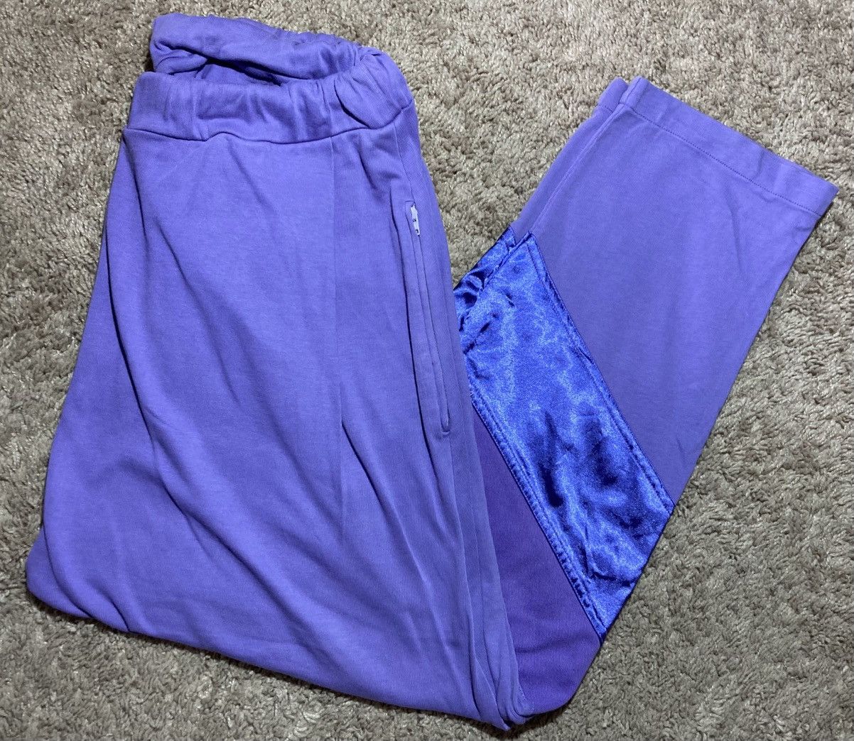 Willy Chavarria SS18 Willy Chavarria Satin Panel Sweats 2018 Small Cruising Size US 30 / EU 46 - 1 Thumbnail