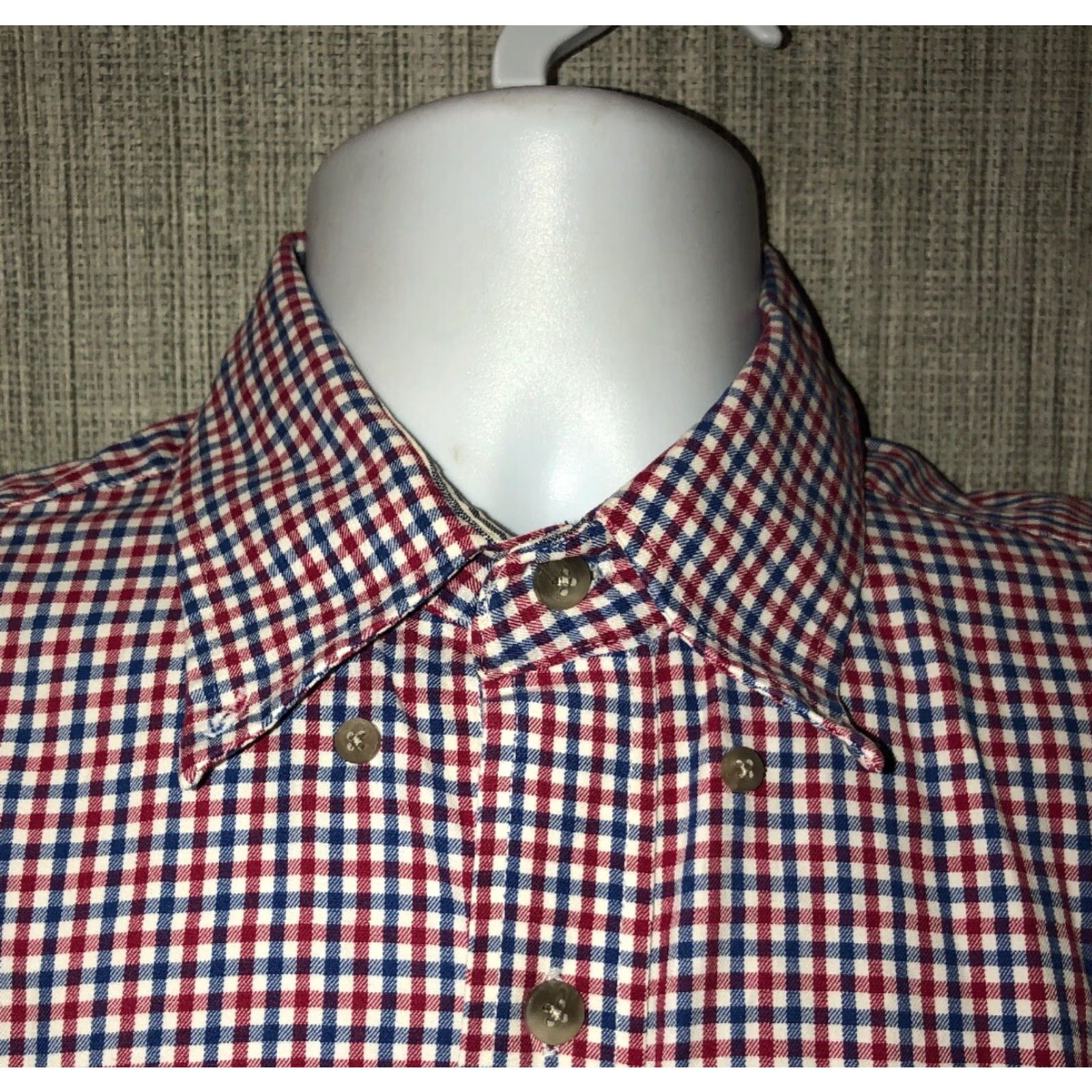 Wrangler George Strait Wrangler Mens Plaid Short Sleeve Button Front Shirt 23 Inch Armpit L Multicolor Button-Up Shirts Mens Size US L / EU 52-54 / 3 - 3 Thumbnail