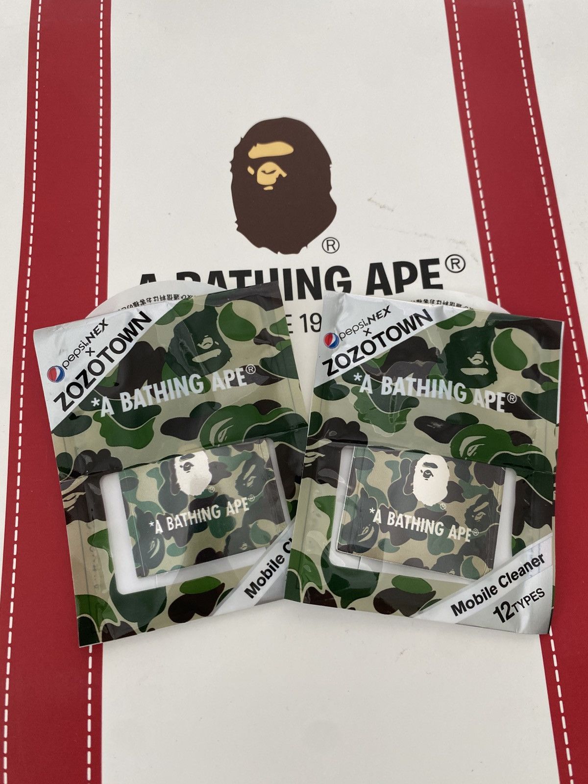 Bape × Pepsi Bape Phone Wipe Size ONE SIZE - 2 Thumbnail